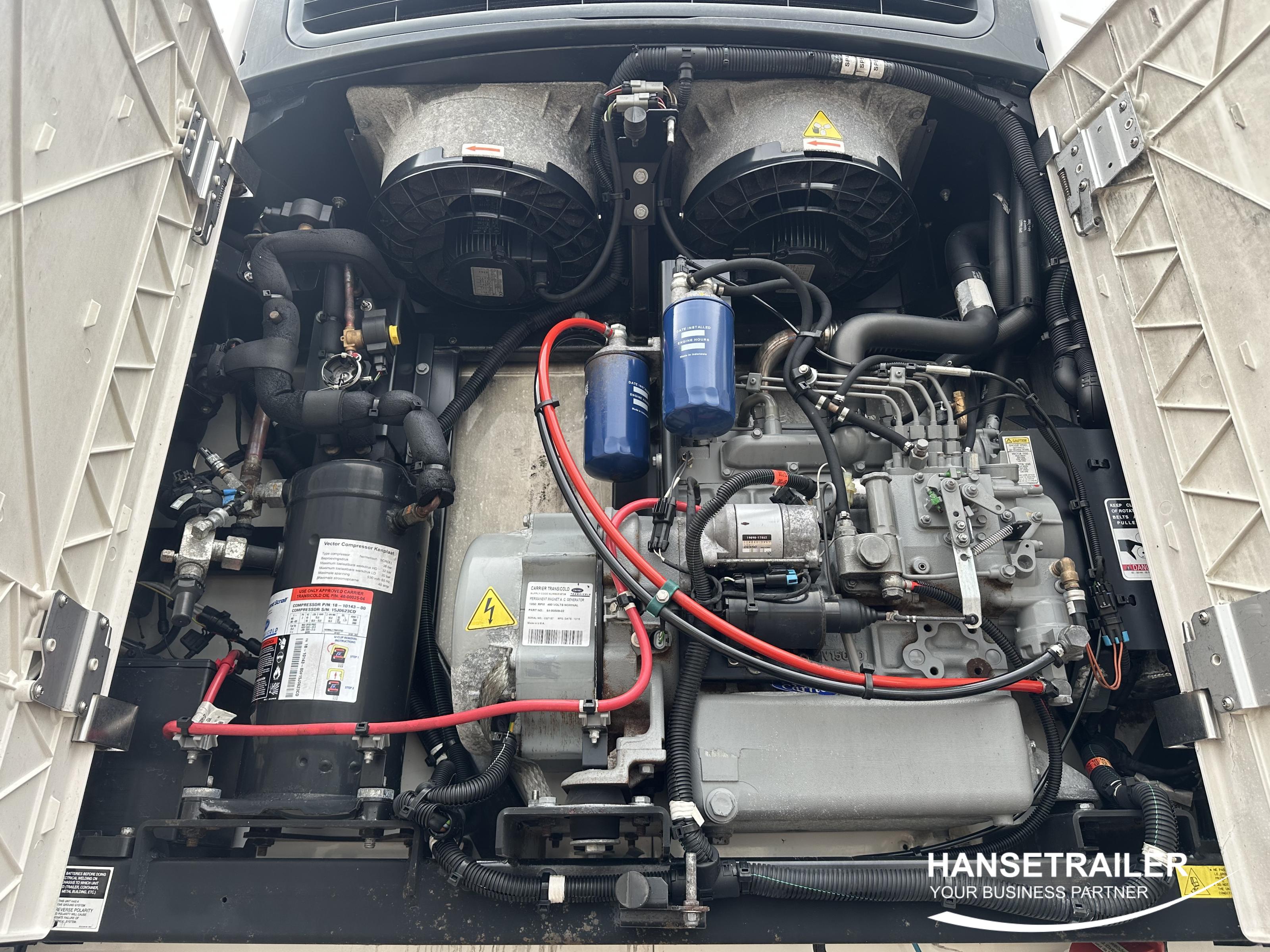 2016 Semitrailer Reefer Schmitz SKO 24 FP60 7 cm Double Deck