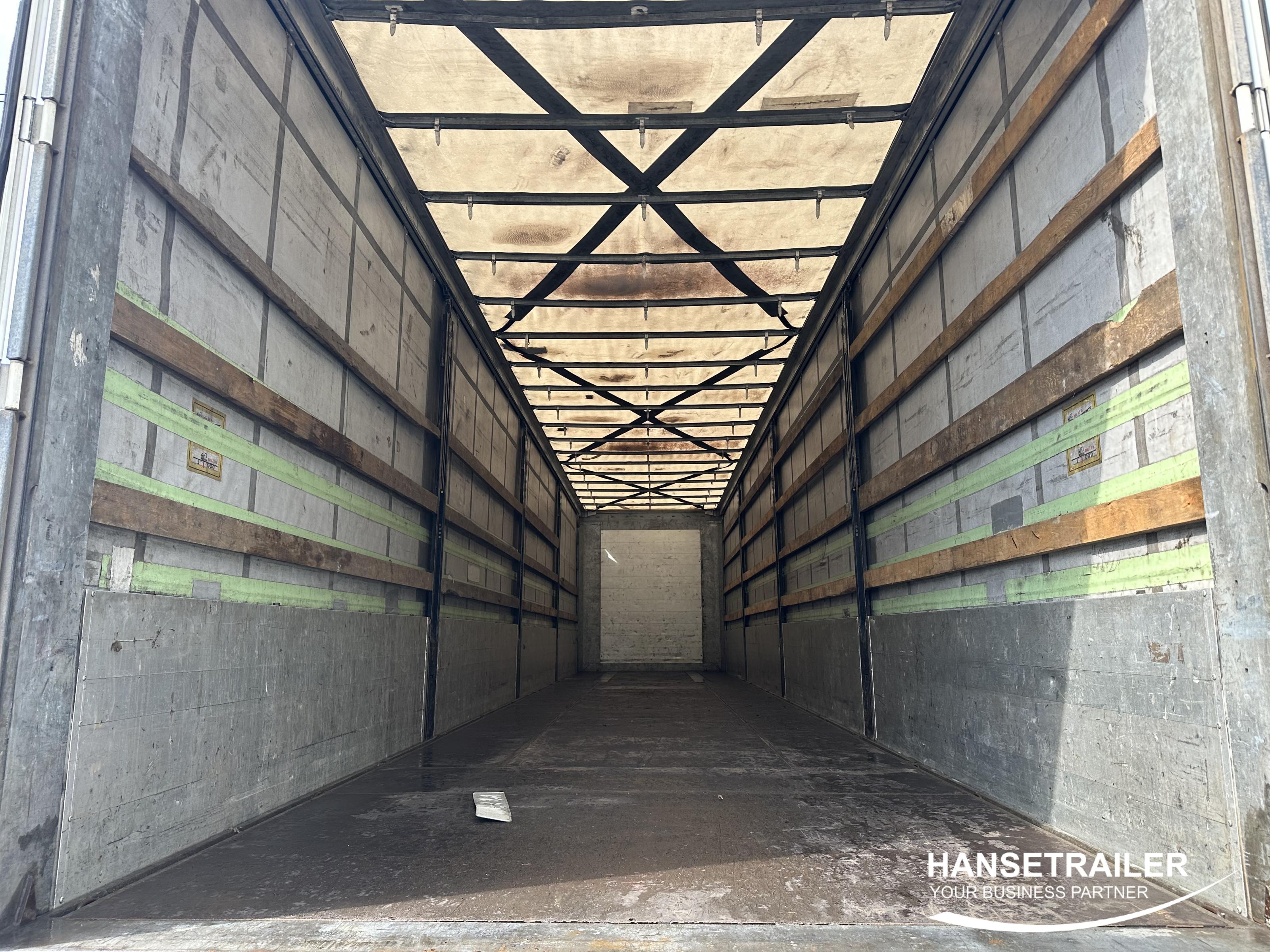 2014 Semitrailer Curtainsider with sideboards Fliegl SDS350 Coil SAF Bort