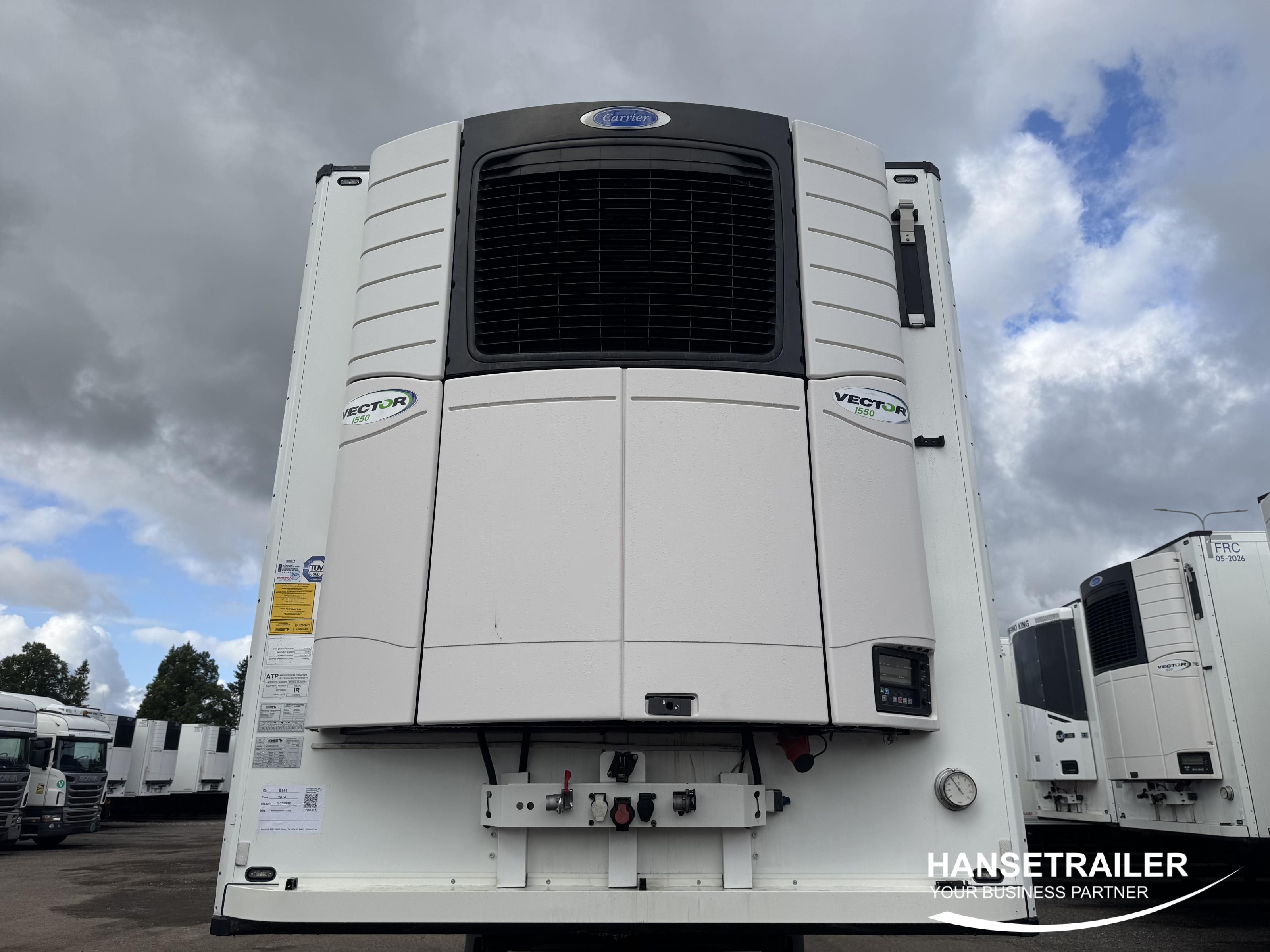 2014 Puspiekabe Refrižerators Schmitz SKO 24 FP60 7 CM Doppelstock