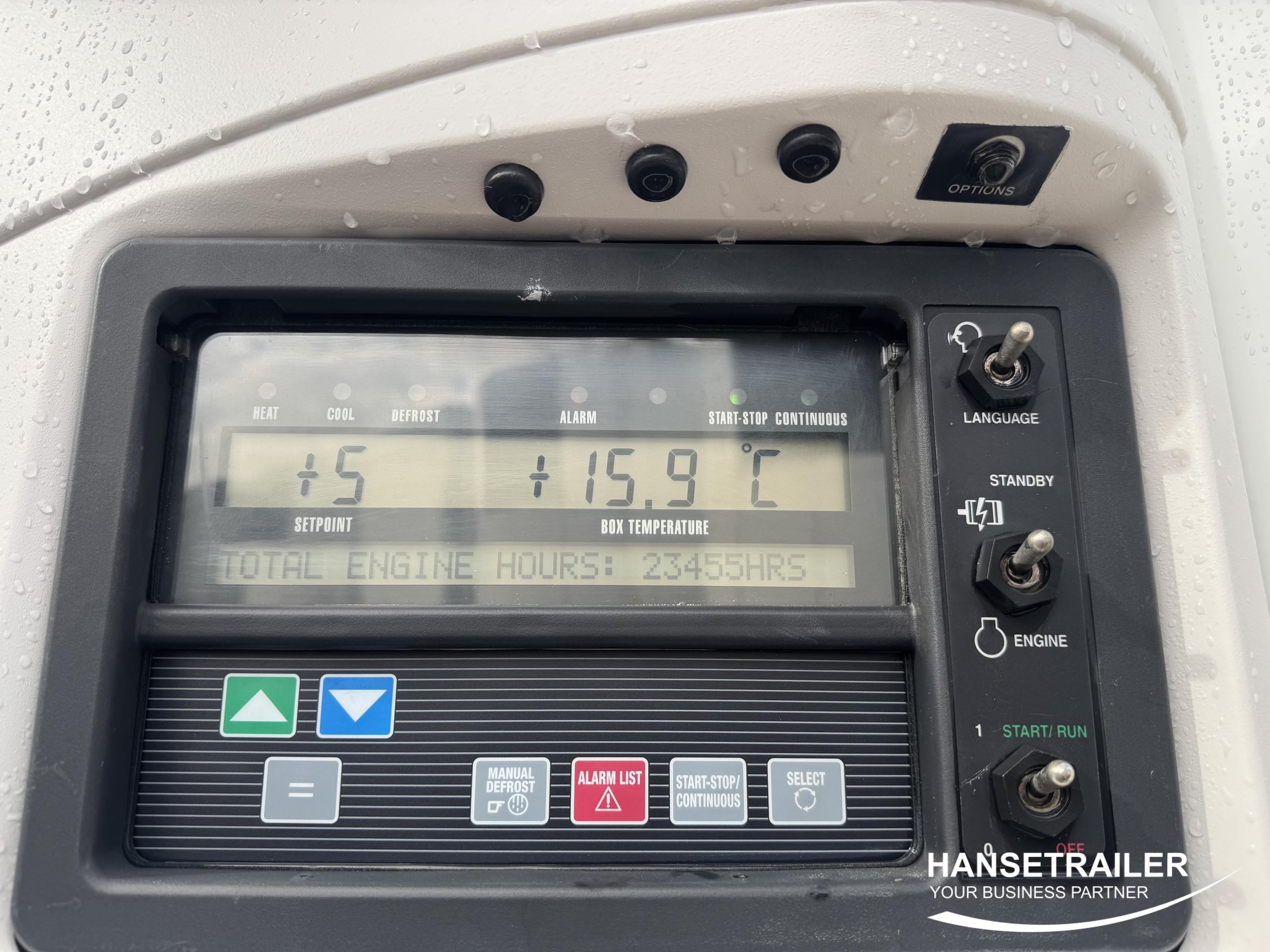 2014 Puspiekabe Refrižerators Schmitz SKO 24 FP60 7 CM Doppelstock