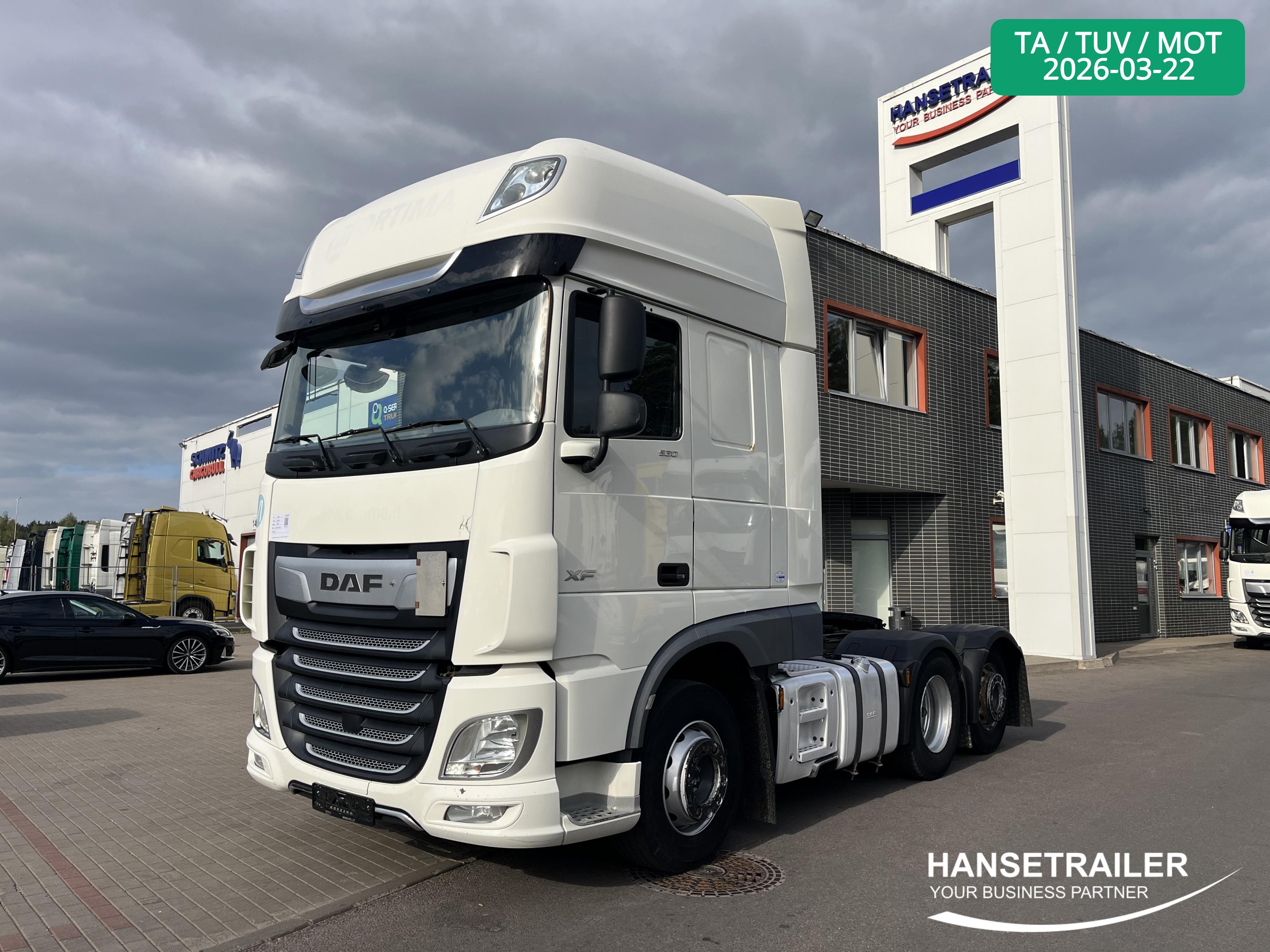 2019 Vilkikas 6x2 DAF XF106.530