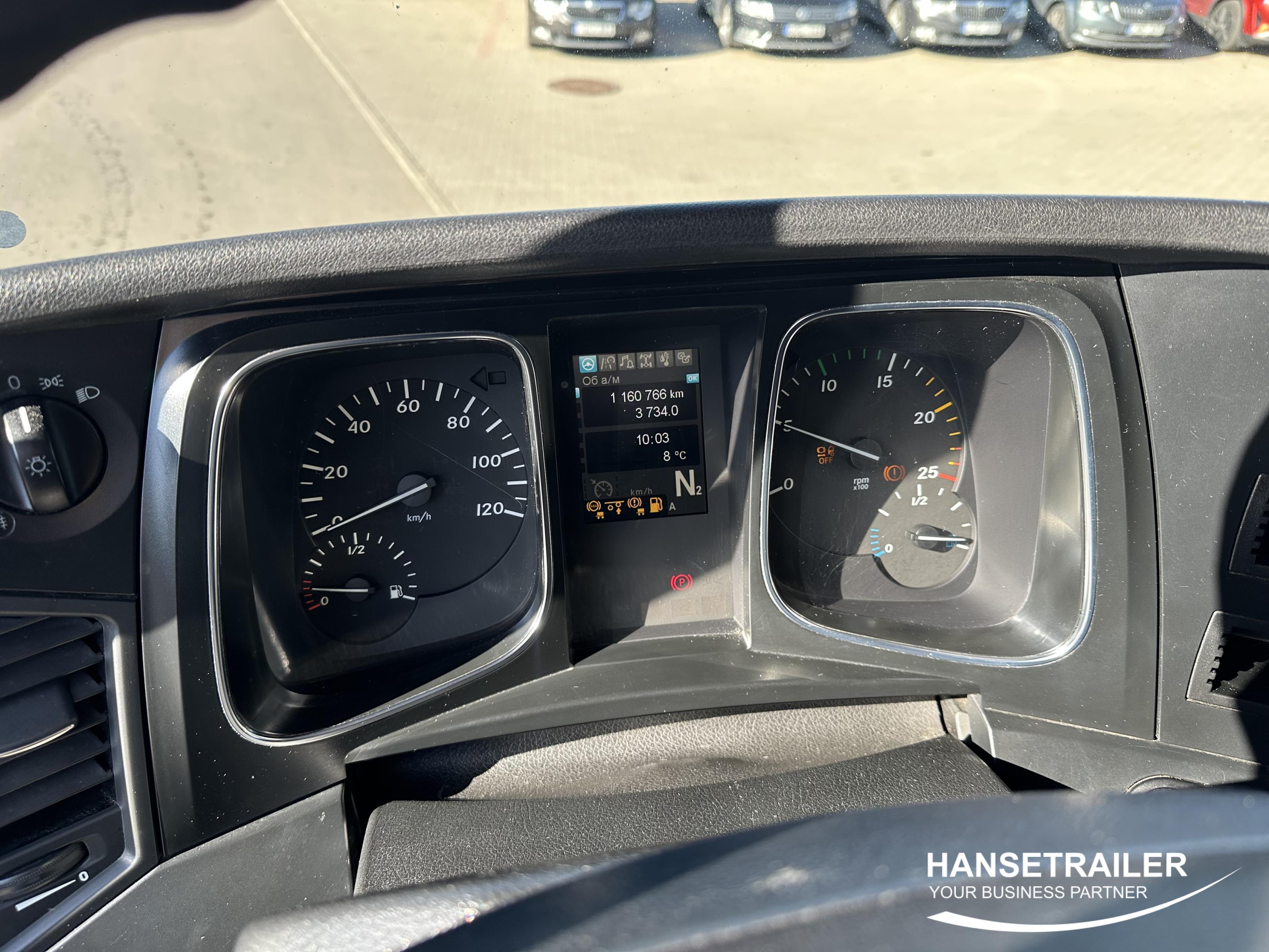 2016 Autorong Kardinhaagis Mercedes-Benz Actros 2542