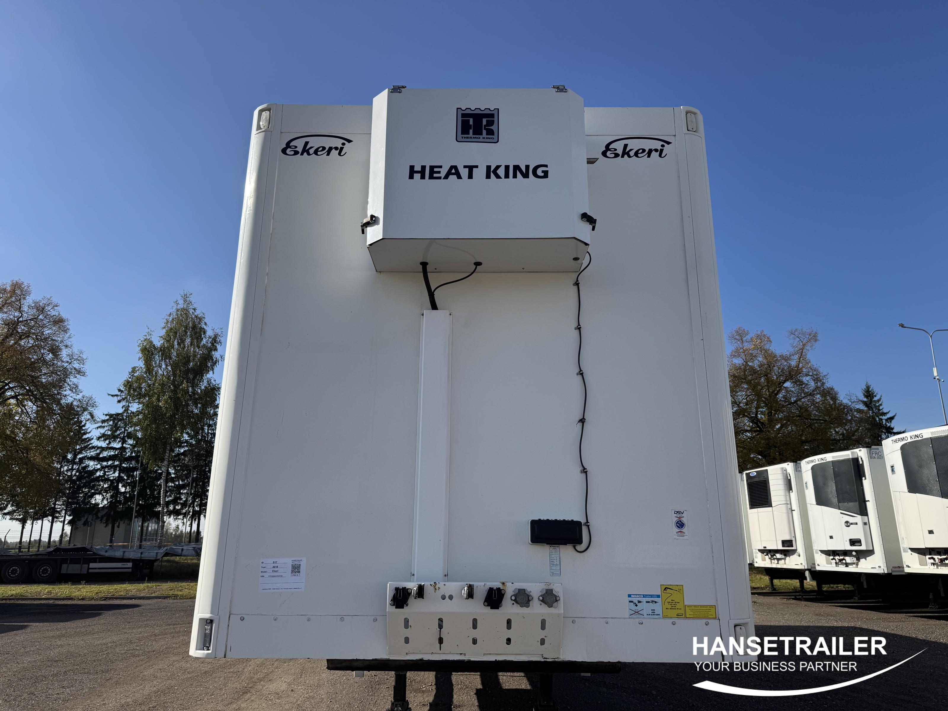 2018 Semitrailer Reefer Ekeri T3-G Faltwand