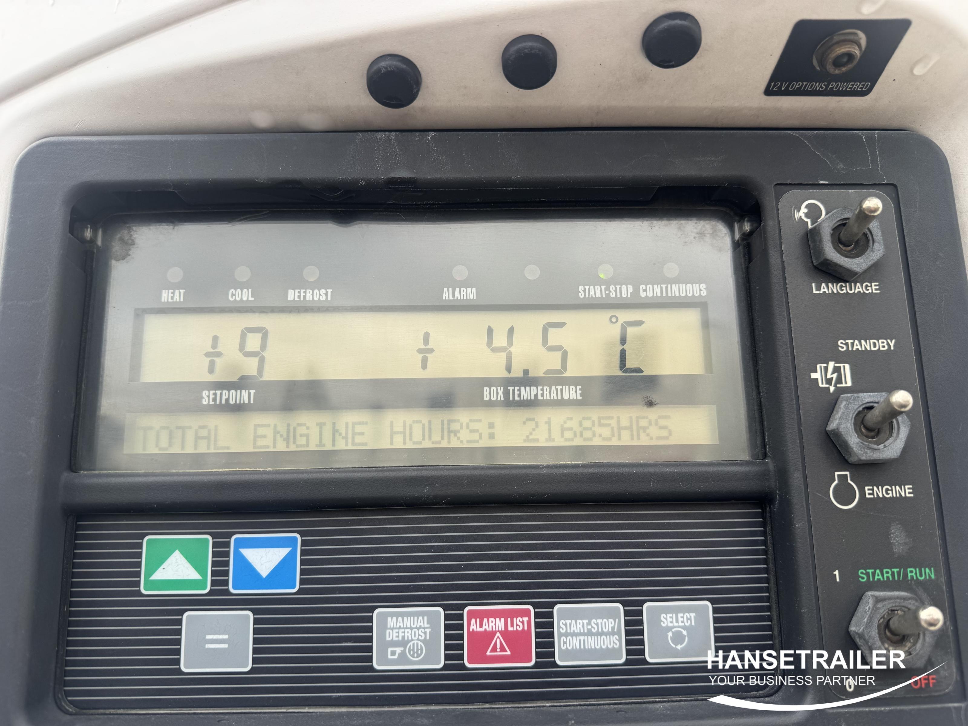 2016 Semitrailer Reefer Schmitz SKO 24 FP60 7cm