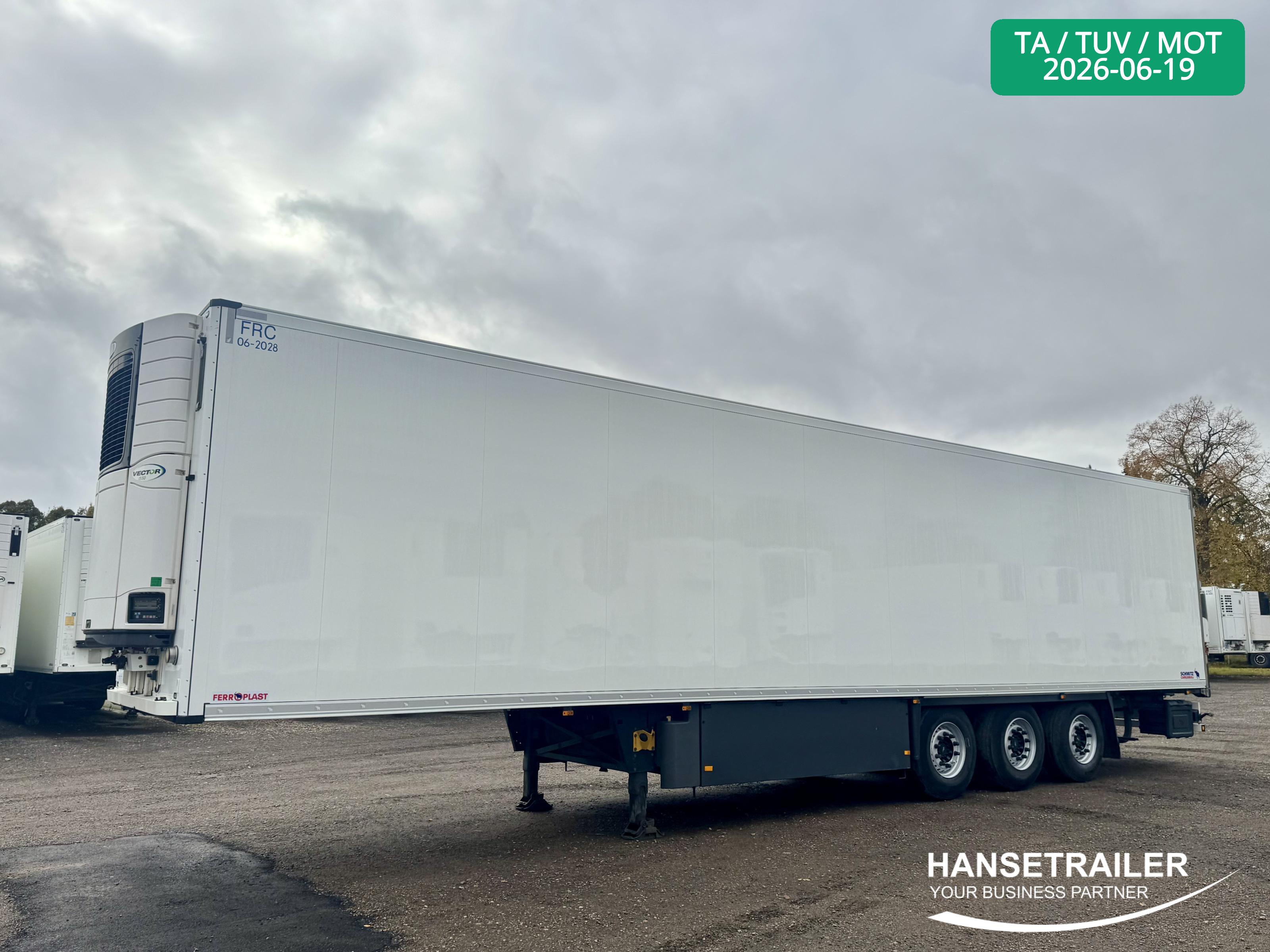 2016 Semitrailer Reefer Schmitz SKO 24 FP60 7cm