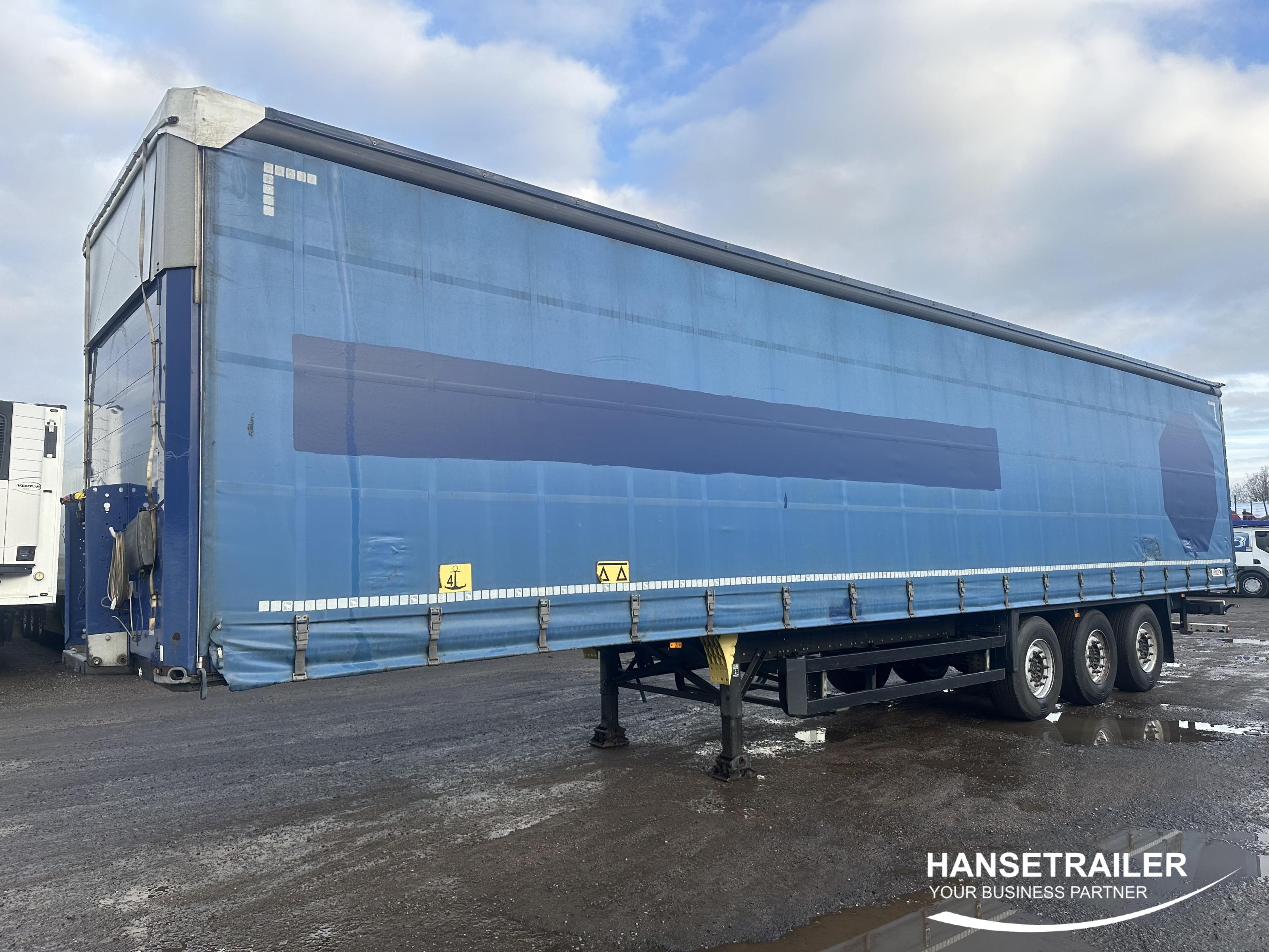 2018 Puspiekabe Gardīne Schmitz SCS 24 Hydraulic roof