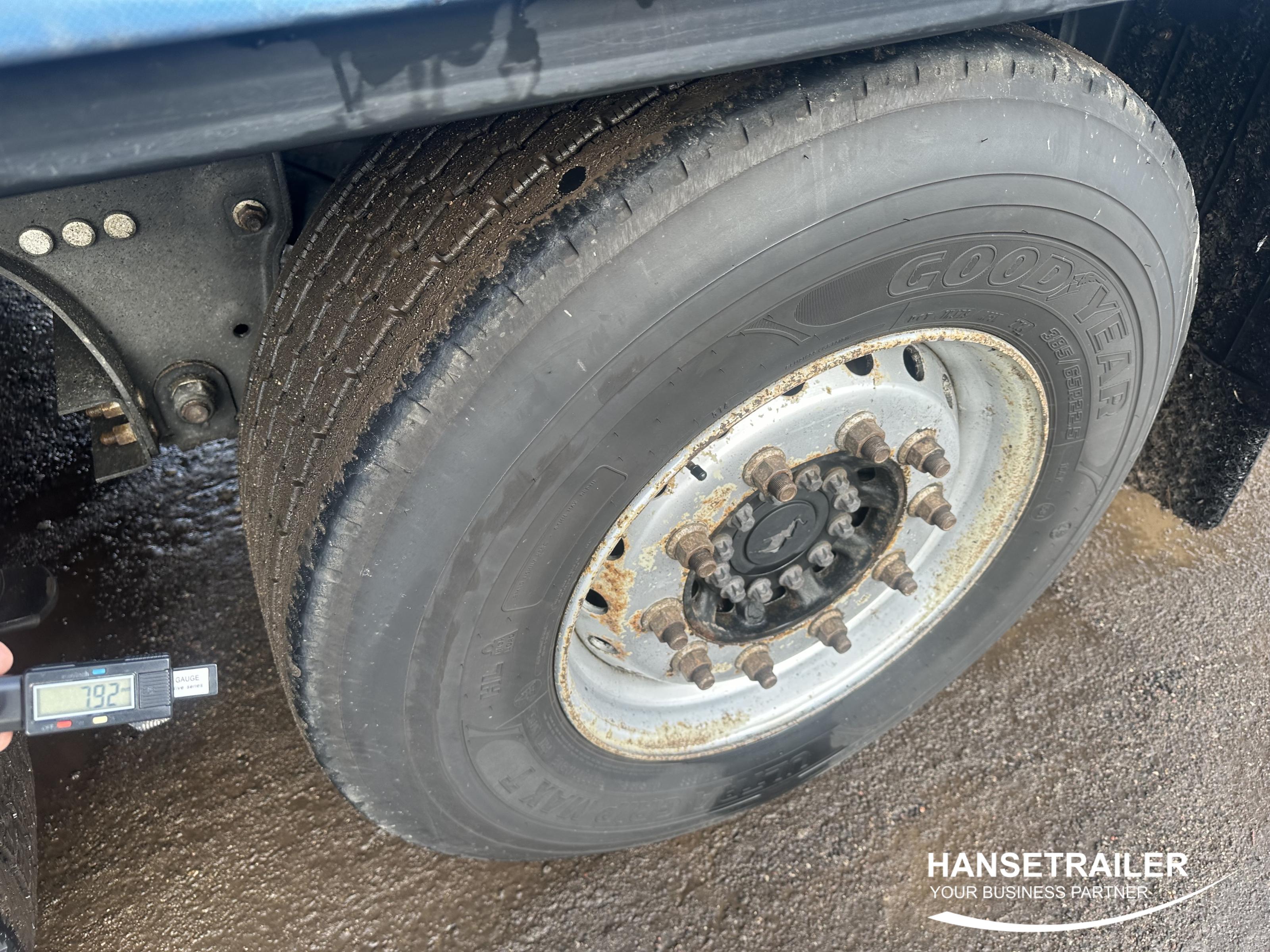 2018 Puspiekabe Gardīne Schmitz SCS 24 Hydraulic roof