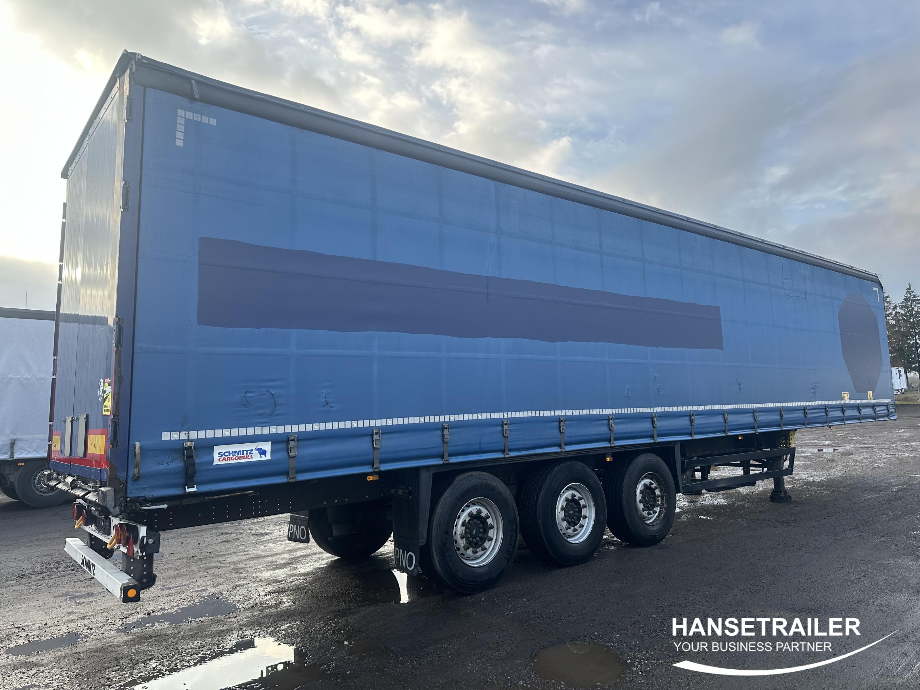 2018 Puspiekabe Gardīne Schmitz SCS 24 Hydraulic roof