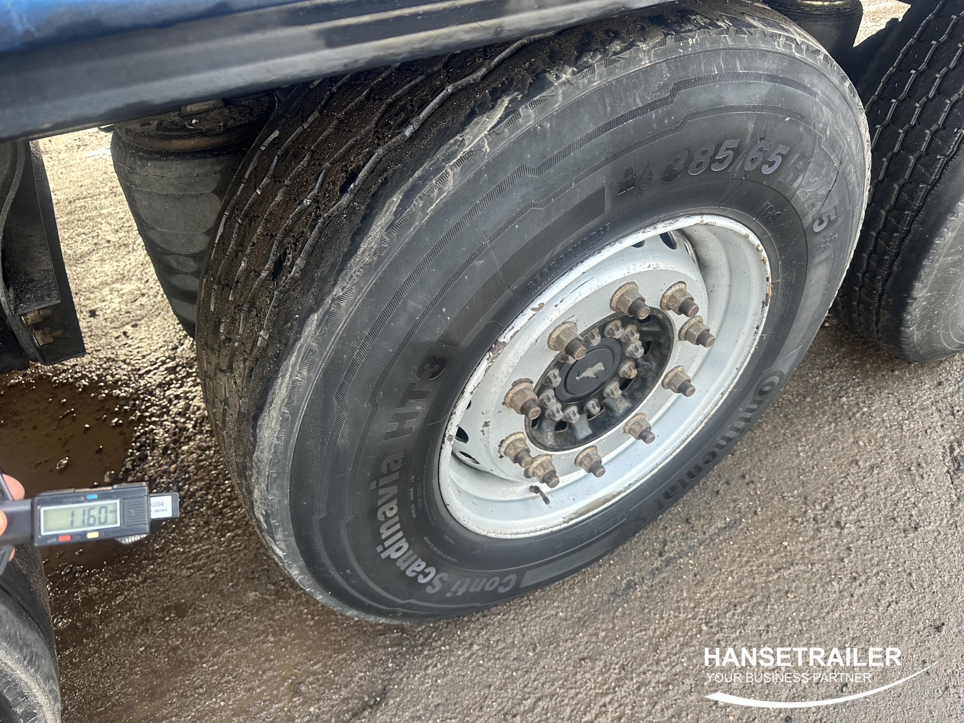 2018 Puspiekabe Gardīne Schmitz SCS 24 Hydraulic roof