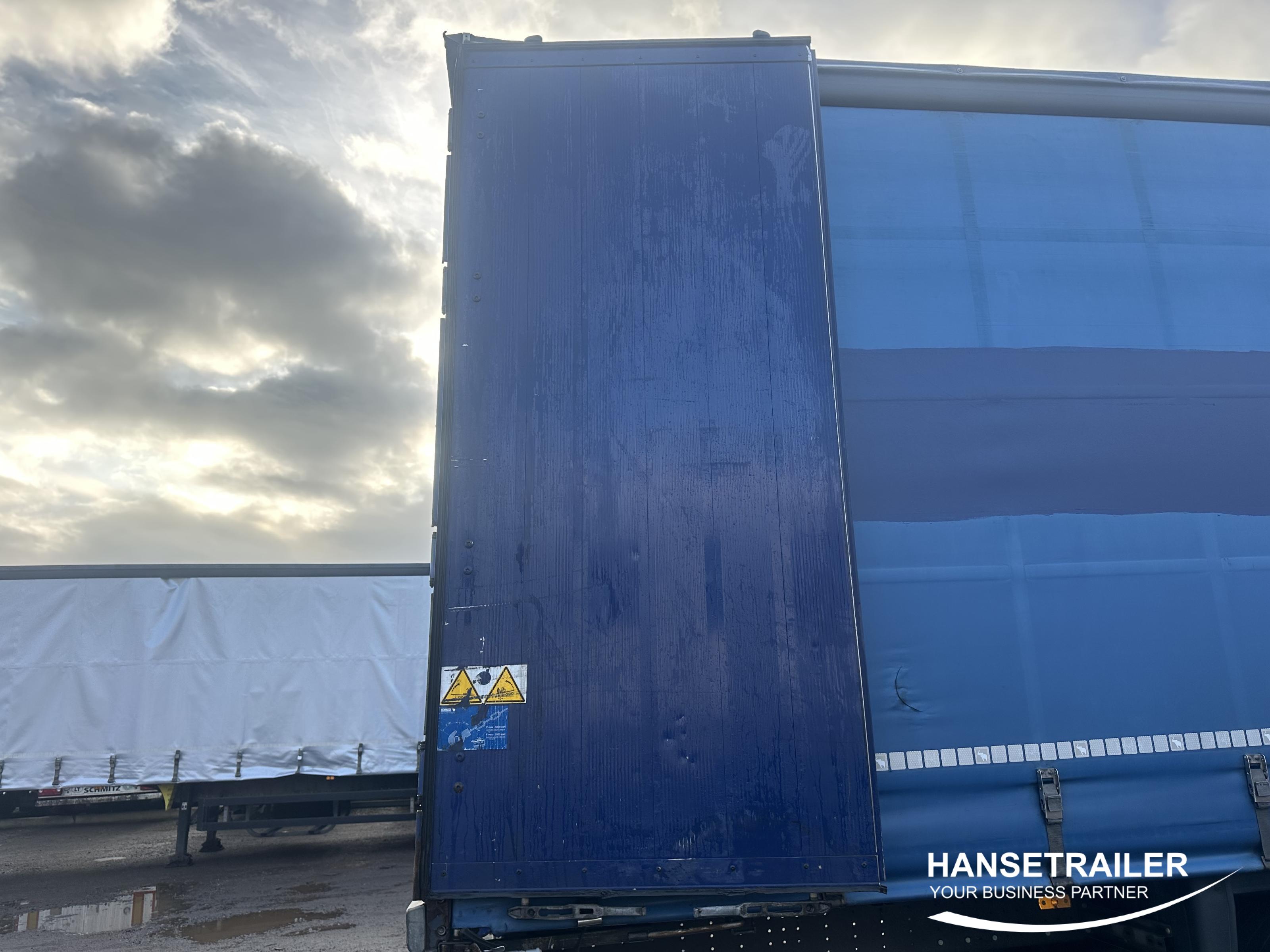 2018 Puspiekabe Gardīne Schmitz SCS 24 Hydraulic roof