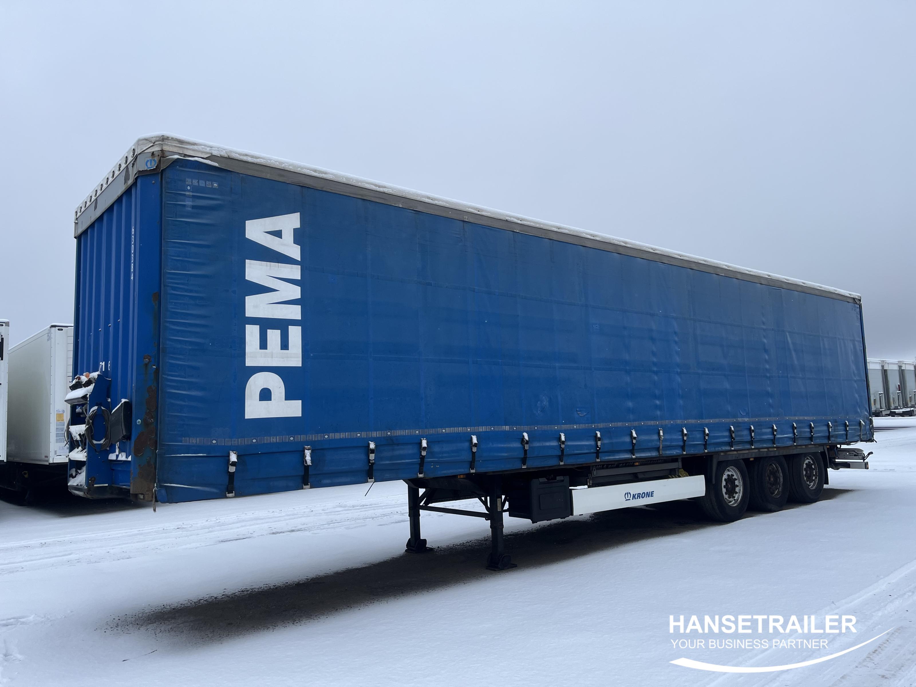 2015 Puoliperävaunu Pressukapelli Krone SD Double deck Doppelstock