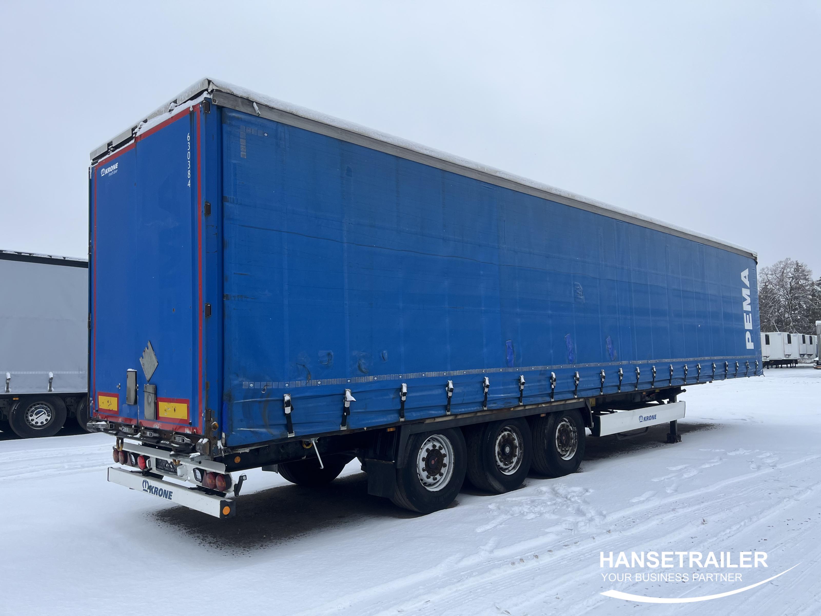 2015 Puoliperävaunu Pressukapelli Krone SD Double deck Doppelstock