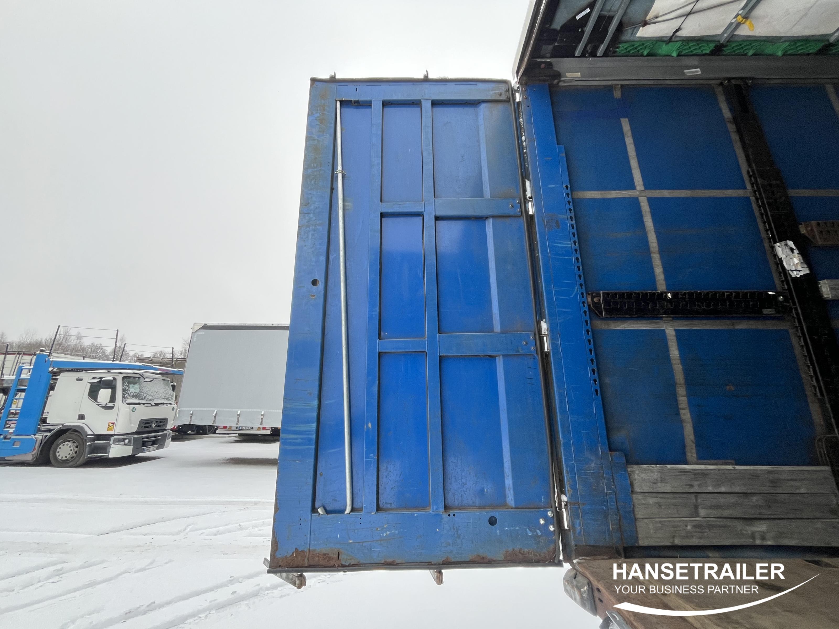 2015 Puoliperävaunu Pressukapelli Krone SD Double deck Doppelstock