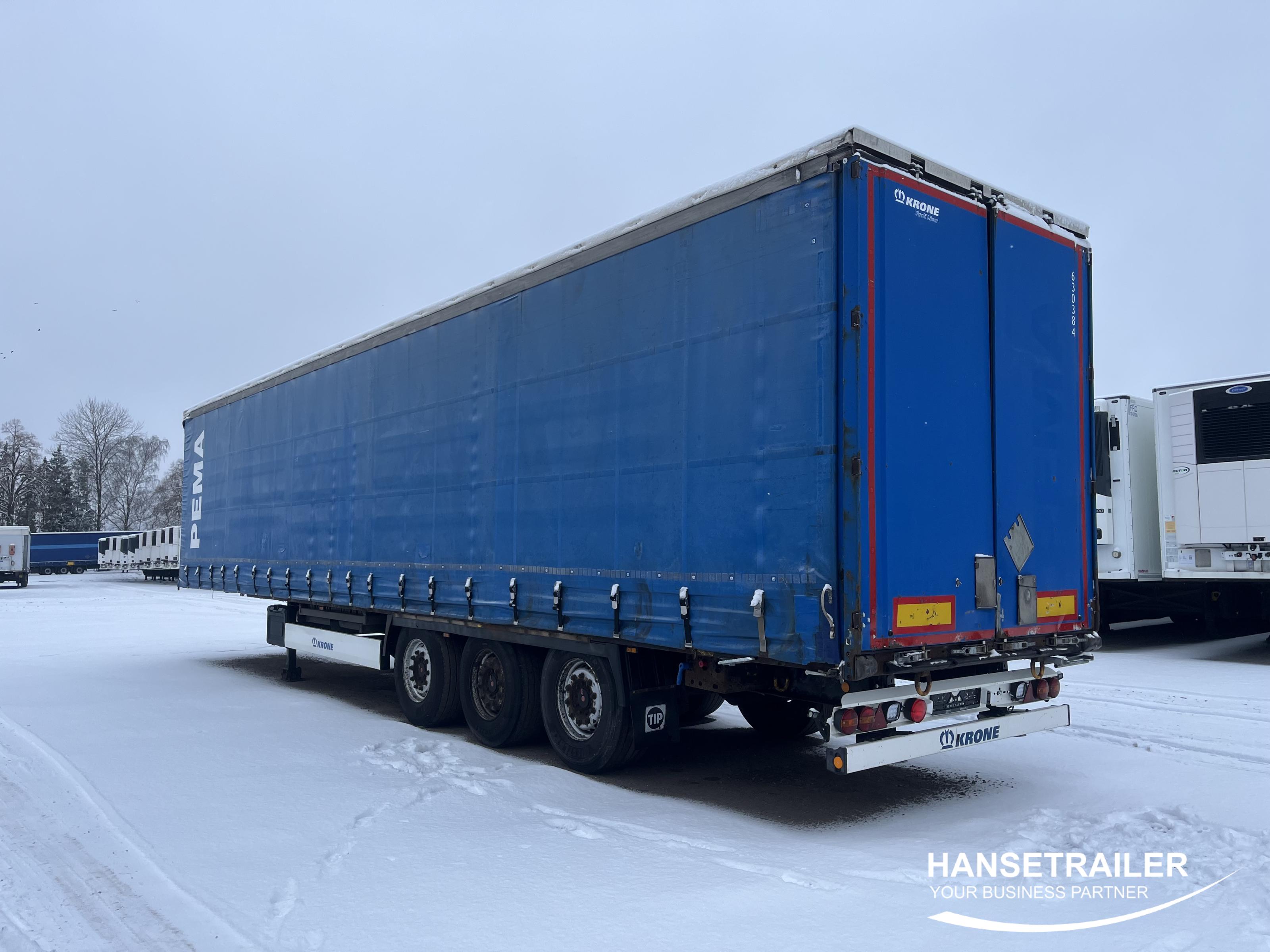 2015 Puoliperävaunu Pressukapelli Krone SD Double deck Doppelstock