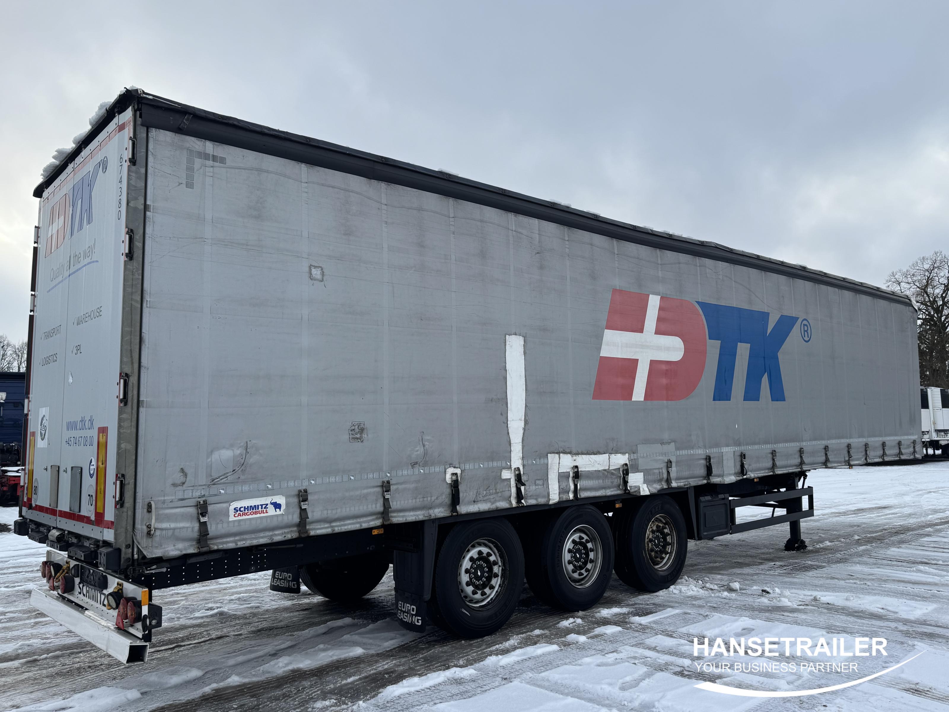 2017 Puspiekabe Gardīne Schmitz SCS 24/L New Brakes Hydraulic Roof