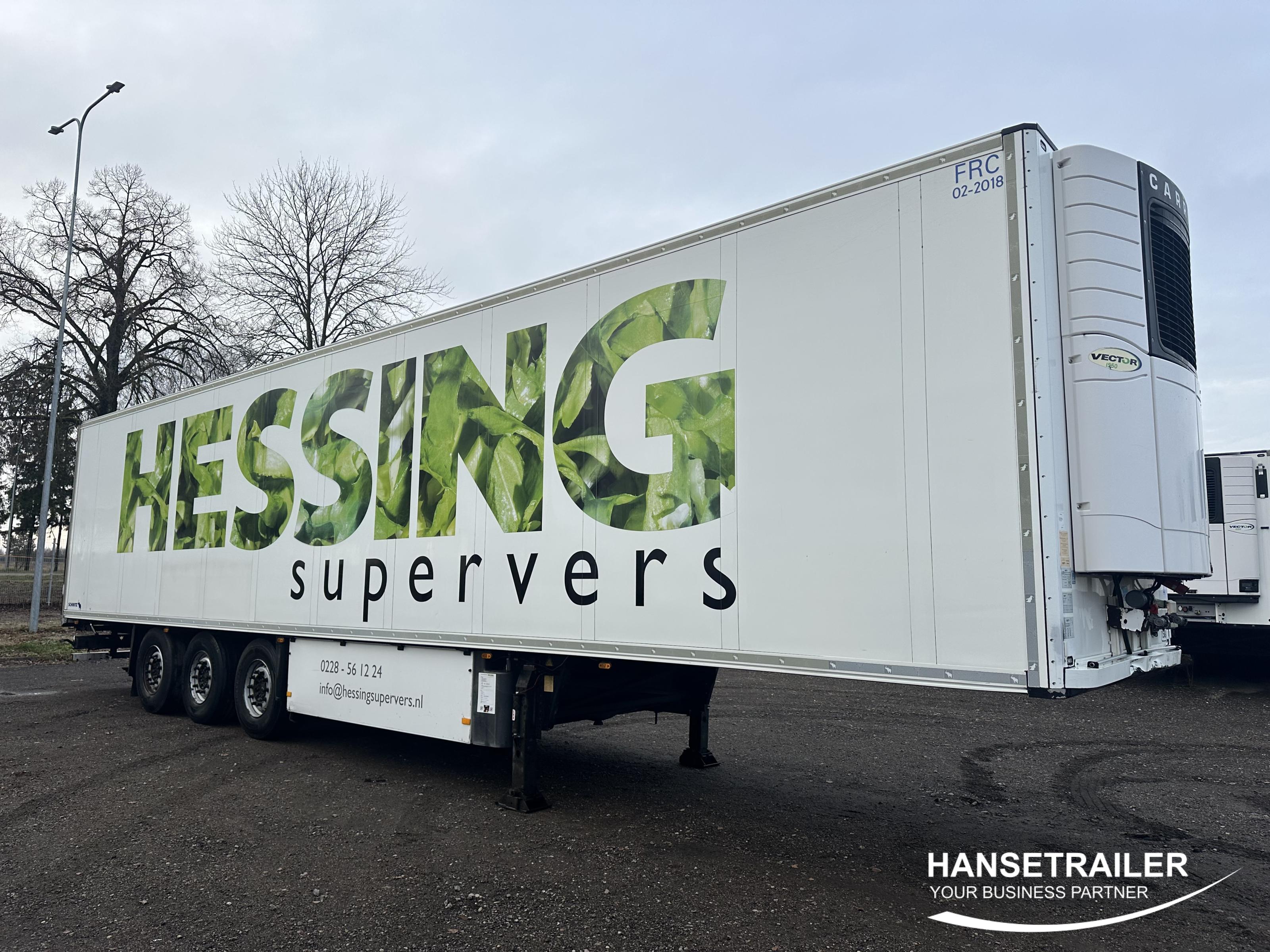 2012 Semitrailer Reefer Schmitz SKO 24 FP45 2x Lift Axle