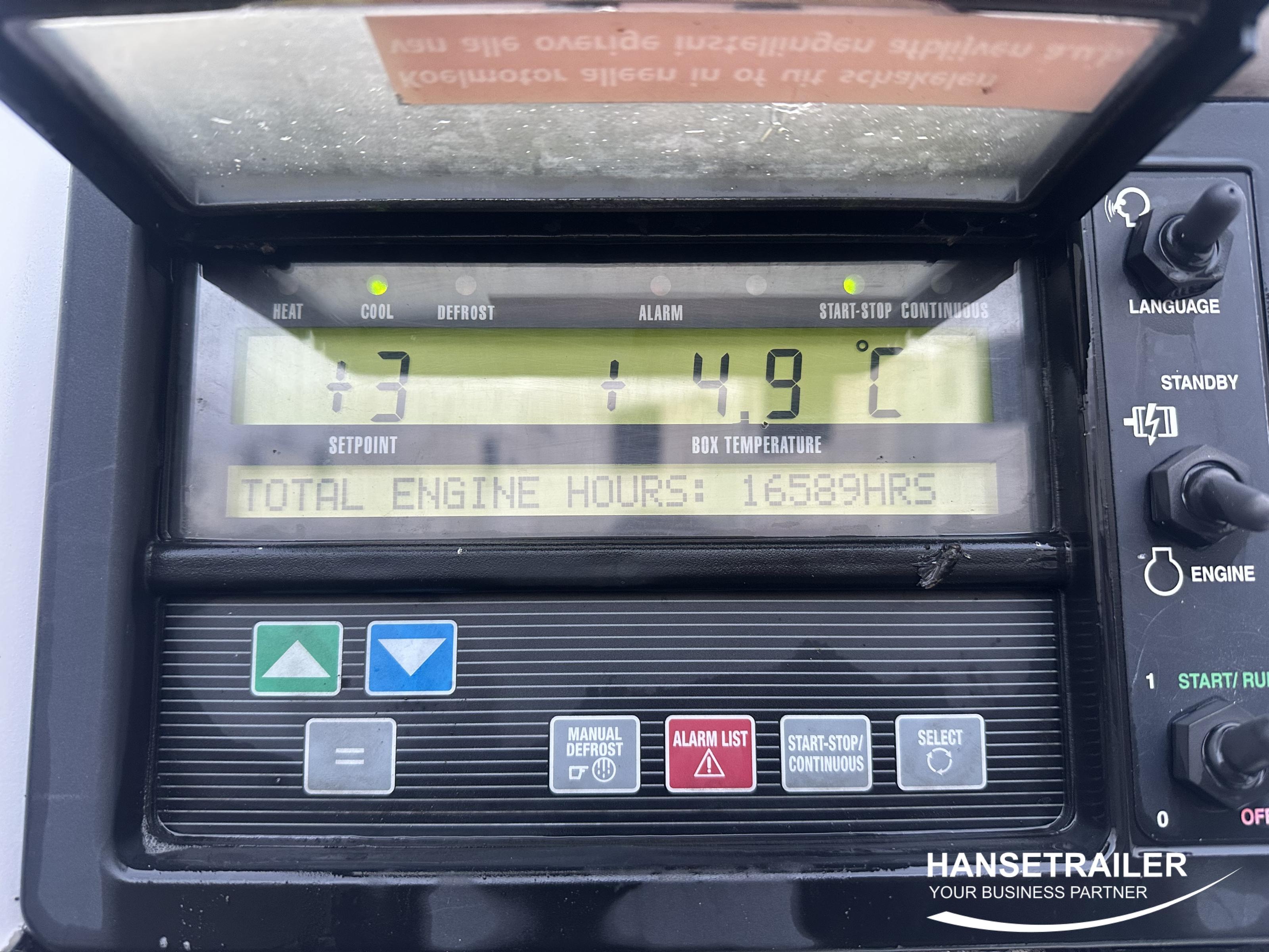 2012 Semitrailer Reefer Schmitz SKO 24 FP45 2x Lift Axle