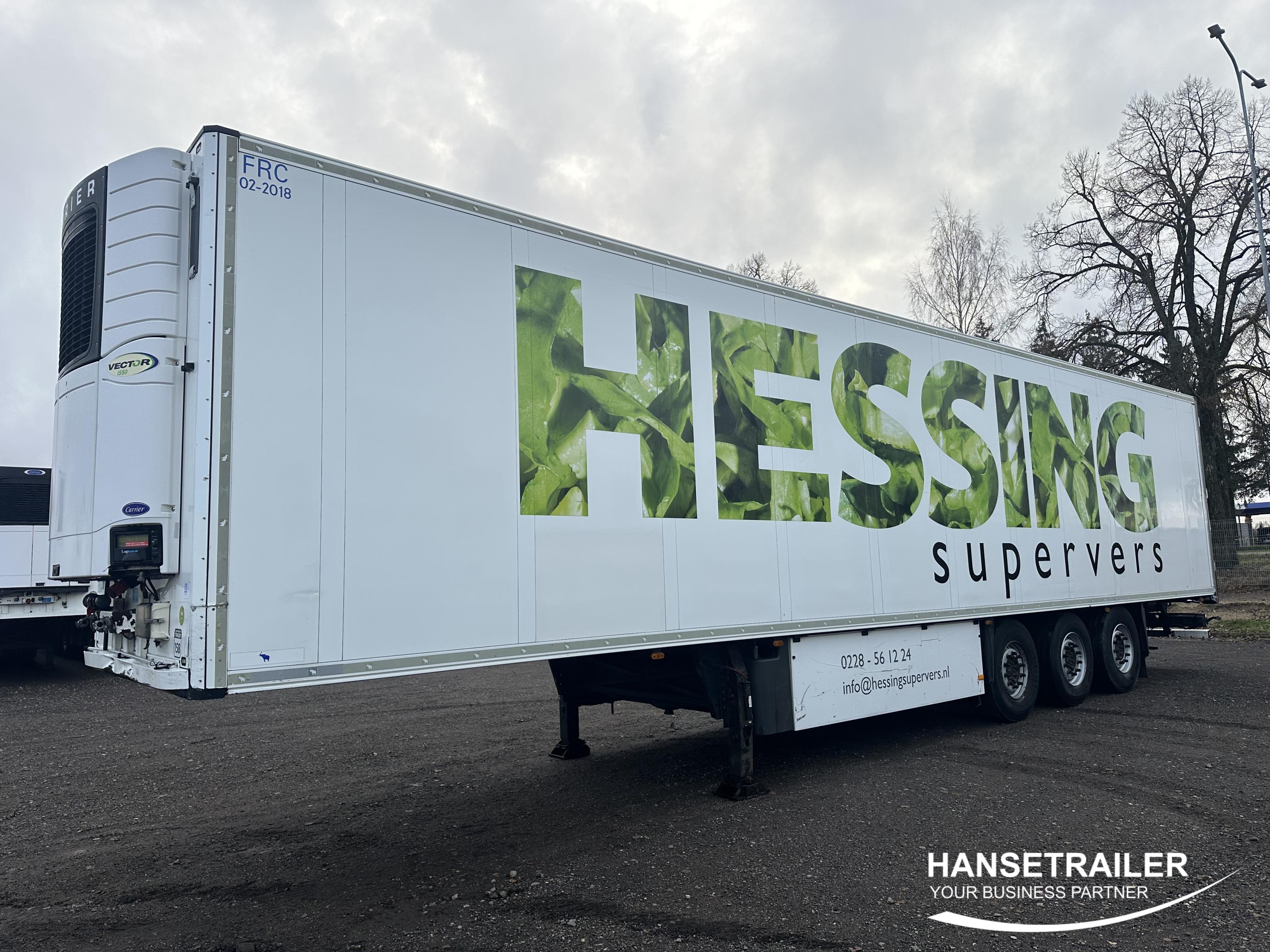 2012 Semitrailer Reefer Schmitz SKO 24 FP45 2x Lift Axle