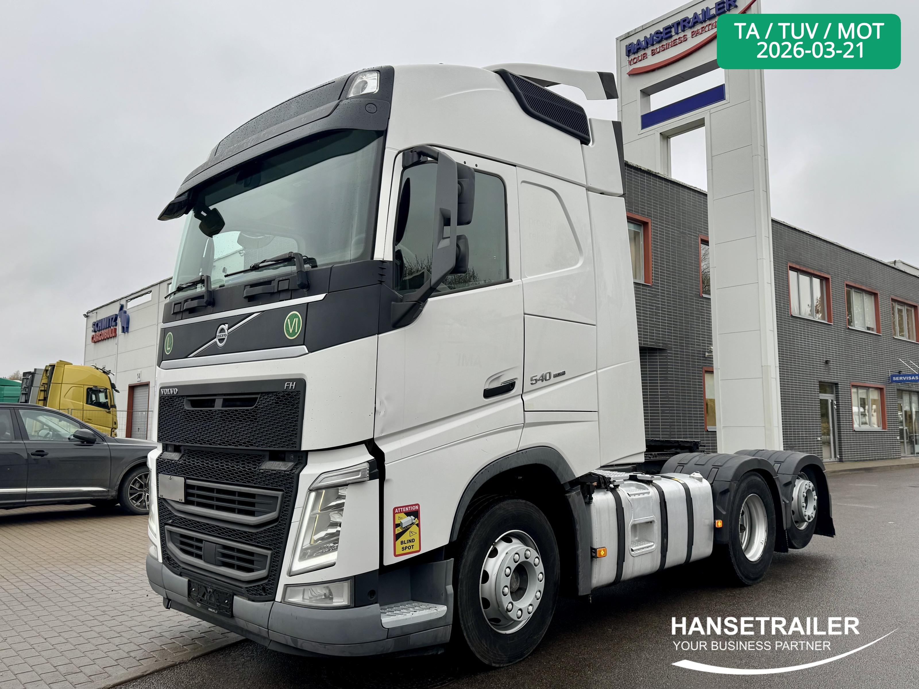 2017 Vilkikas 6x2 Volvo FH 540