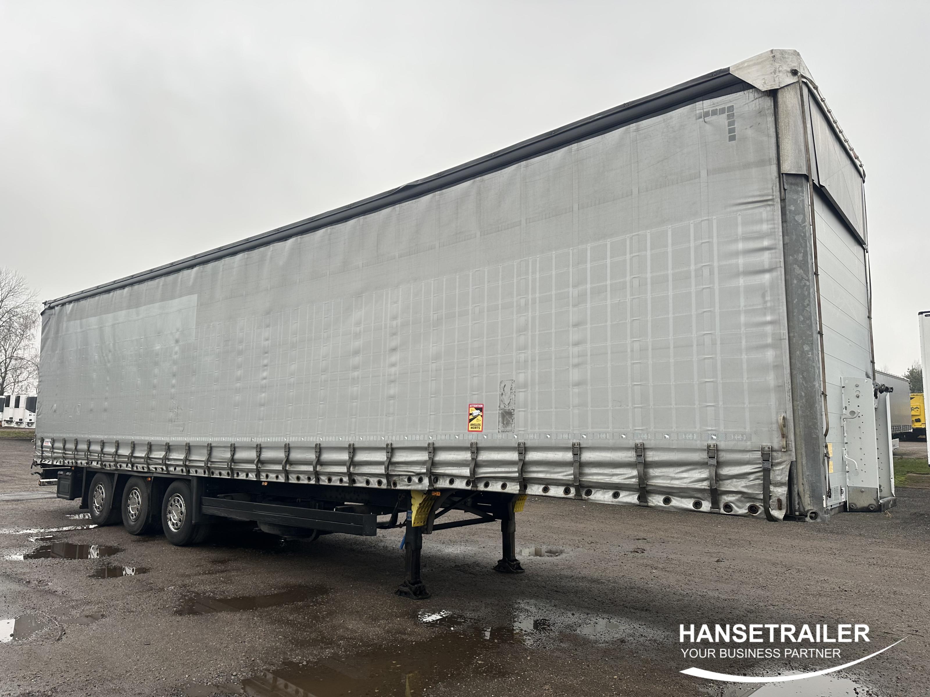 2017 Puoliperävaunu Pressukapelli Schmitz SCS 24 Mega Low Deck