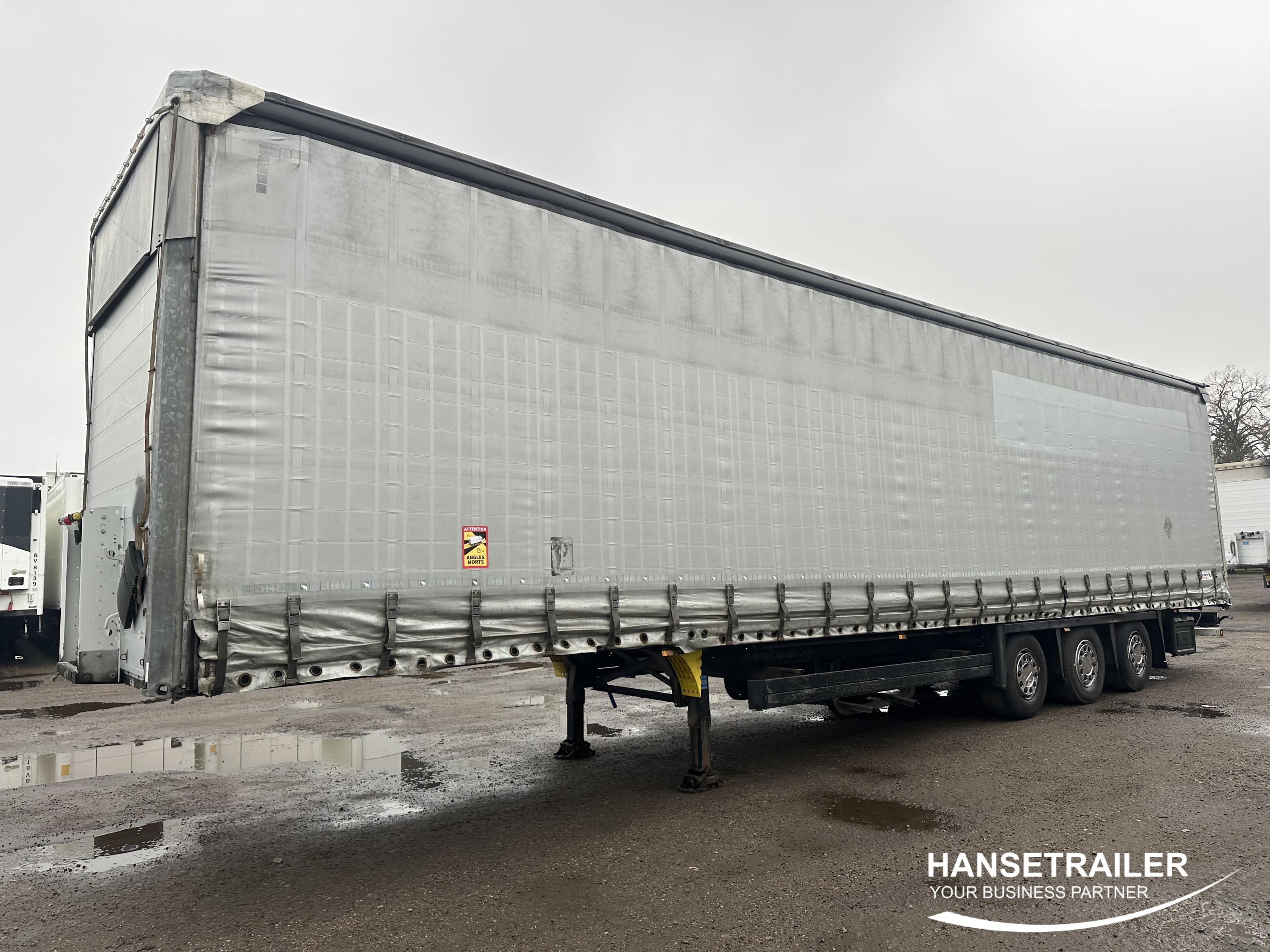 2017 Puoliperävaunu Pressukapelli Schmitz SCS 24 Mega Low Deck