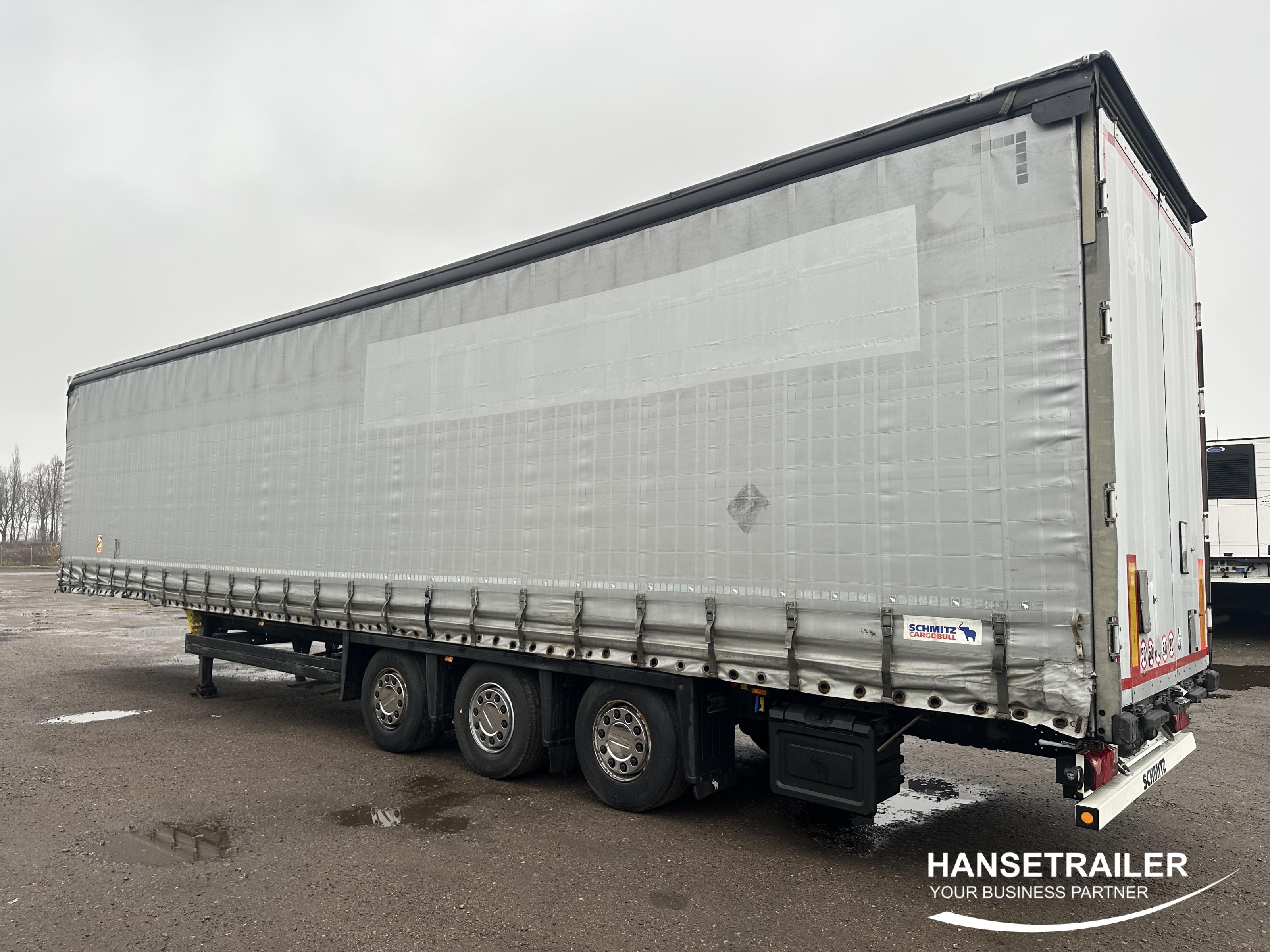 2017 Puoliperävaunu Pressukapelli Schmitz SCS 24 Mega Low Deck