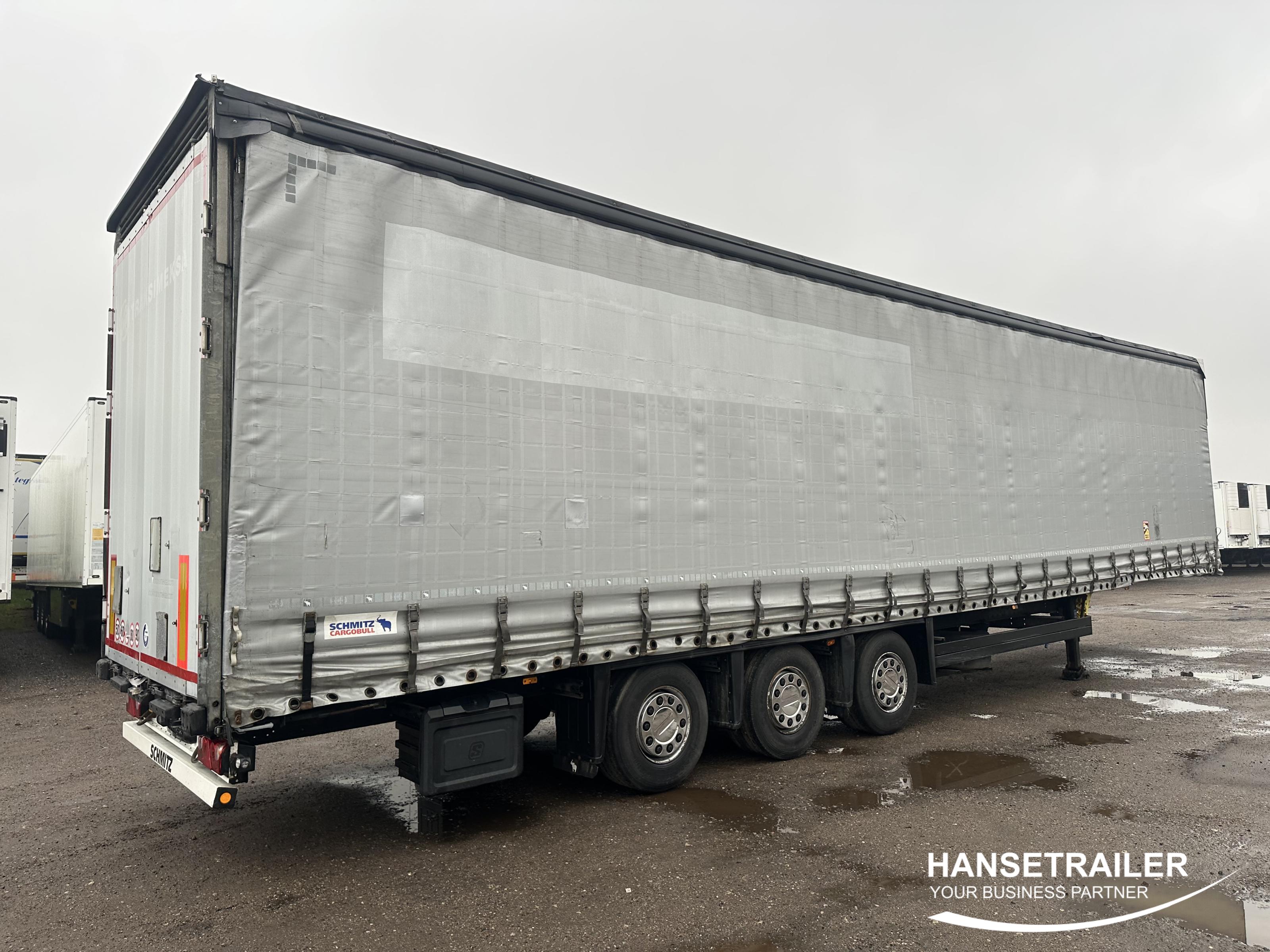 2017 Puoliperävaunu Pressukapelli Schmitz SCS 24 Mega Low Deck