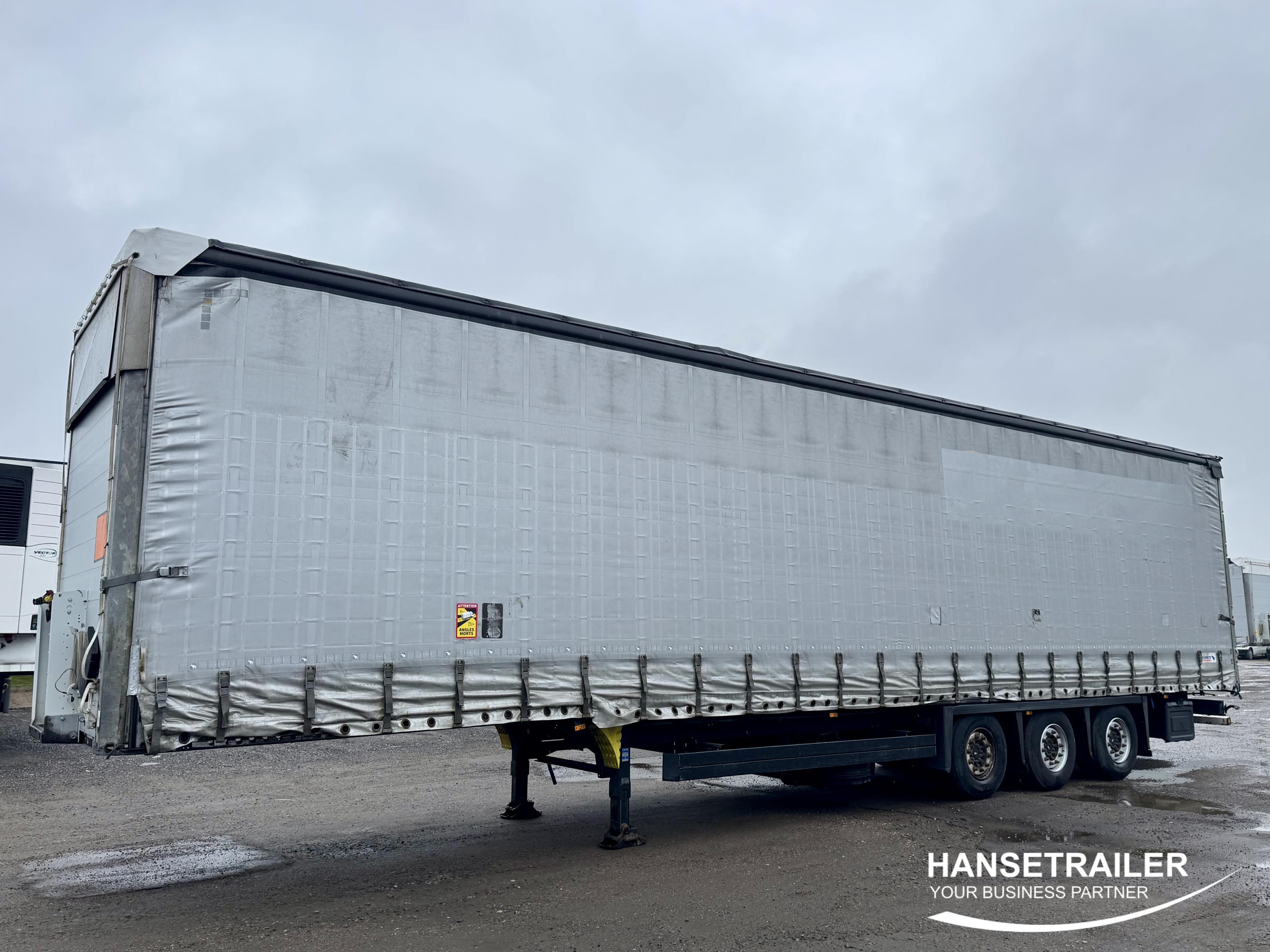 2017 Puoliperävaunu Pressukapelli Schmitz SCS 24 Mega Low Deck