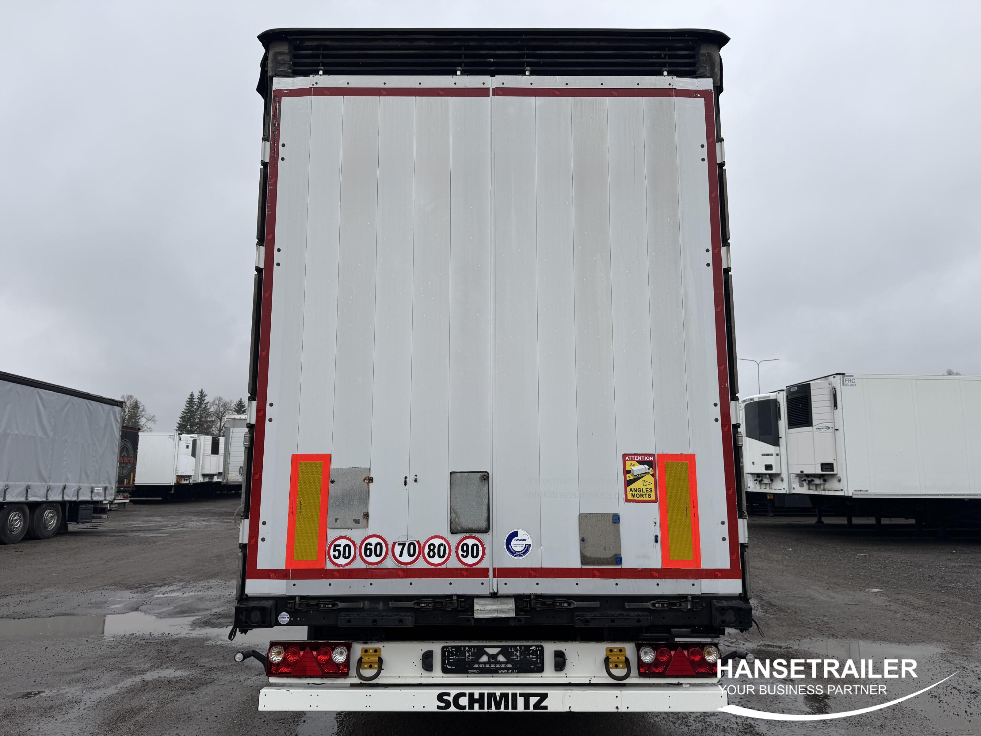 2017 Puoliperävaunu Pressukapelli Schmitz SCS 24 Mega Low Deck