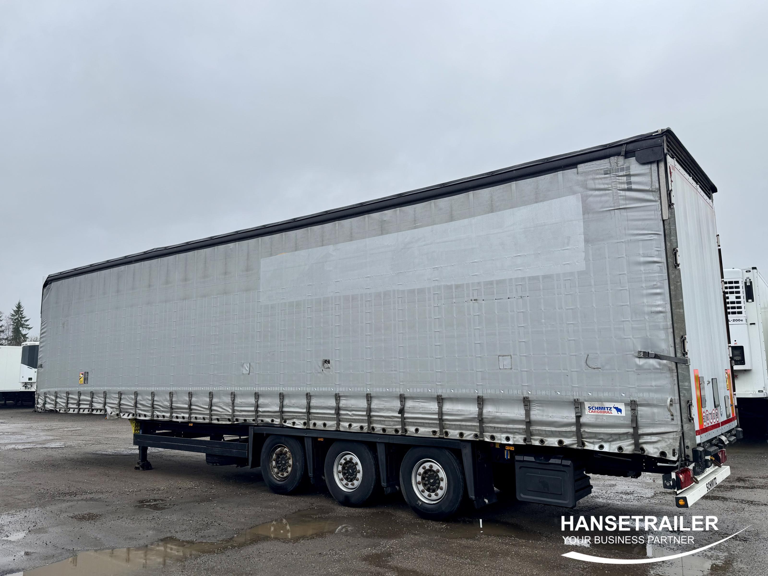 2017 Puoliperävaunu Pressukapelli Schmitz SCS 24 Mega Low Deck