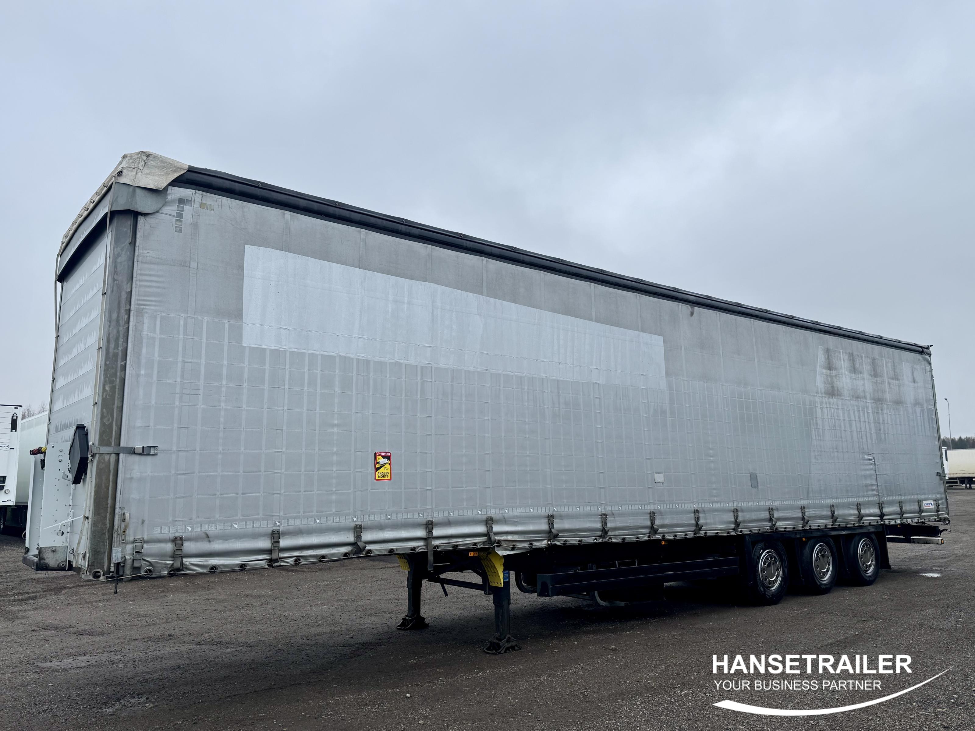 2017 Puoliperävaunu Pressukapelli Schmitz SCS 24 MEGA