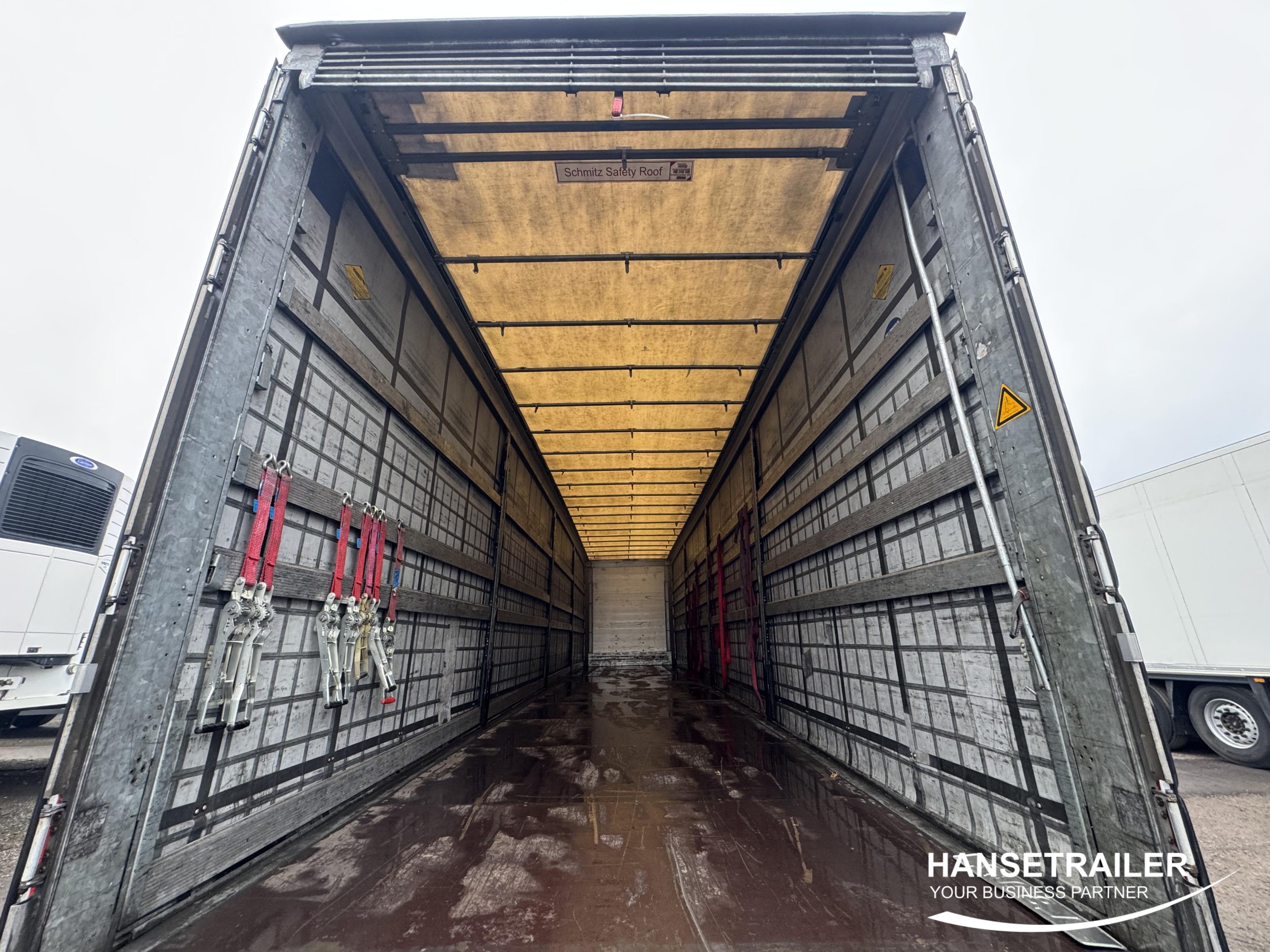 2017 Puoliperävaunu Pressukapelli Schmitz SCS 24 MEGA