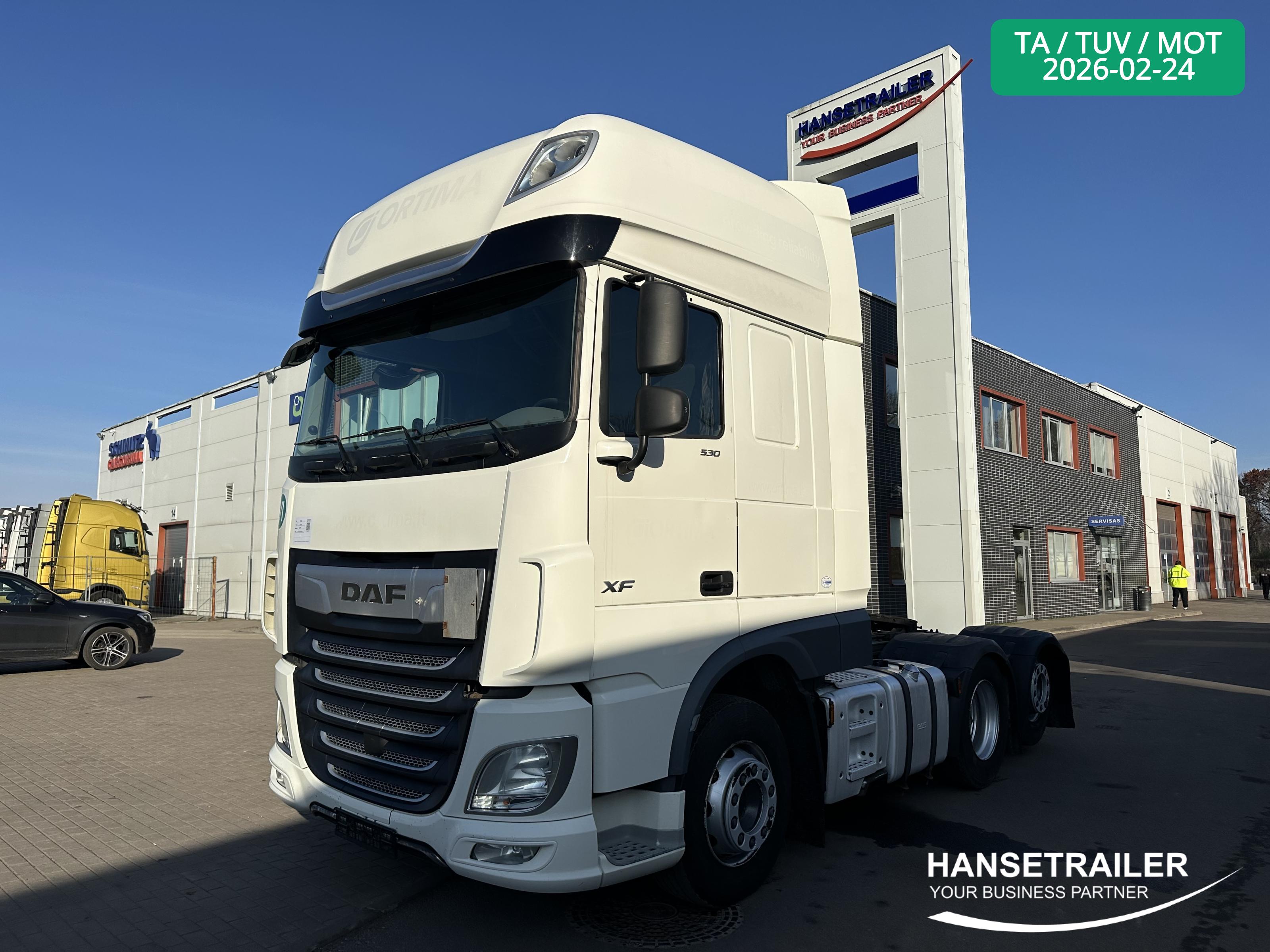 2019 Vilkikas 6x2 DAF XF106.530