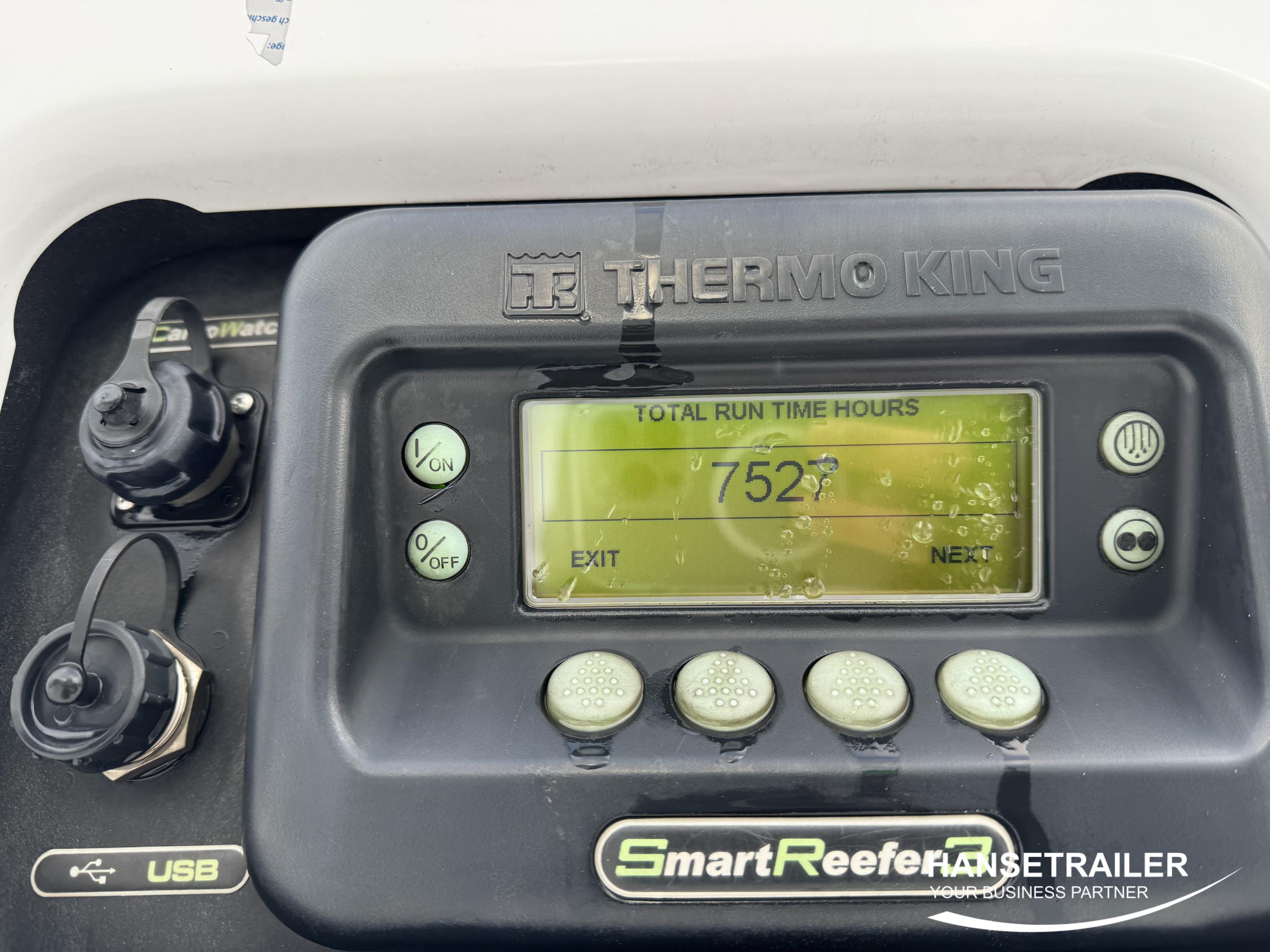 2017 Semitrailer Reefer Schmitz SKO 24 FP45 Thermoking