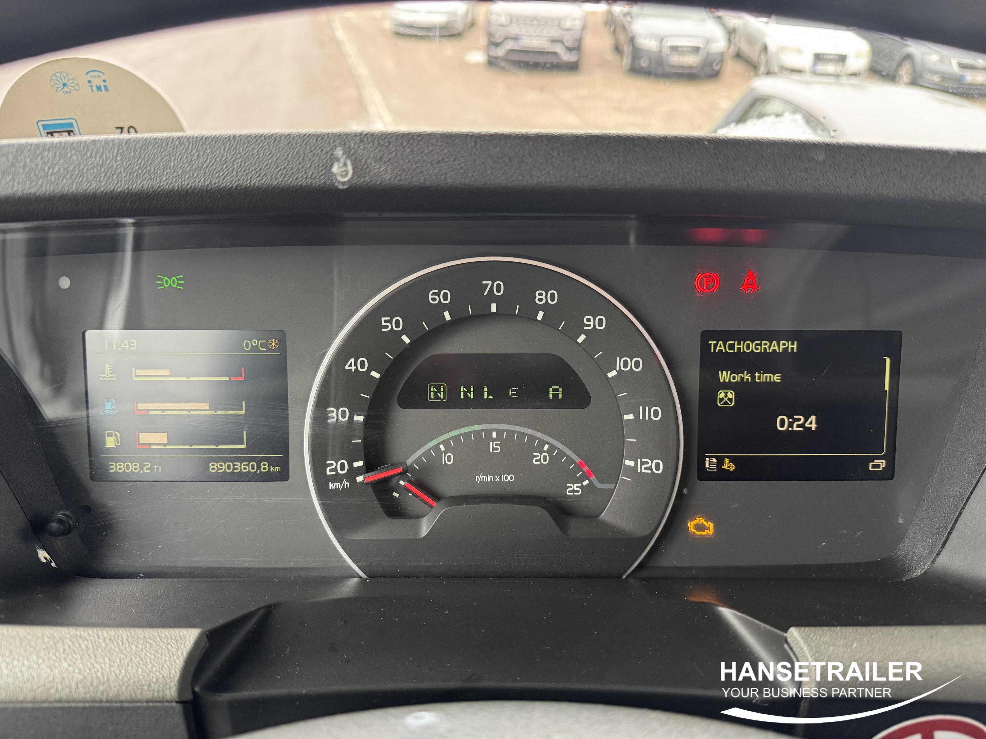 2017 Тягач 4x2 Volvo FH New Tacho