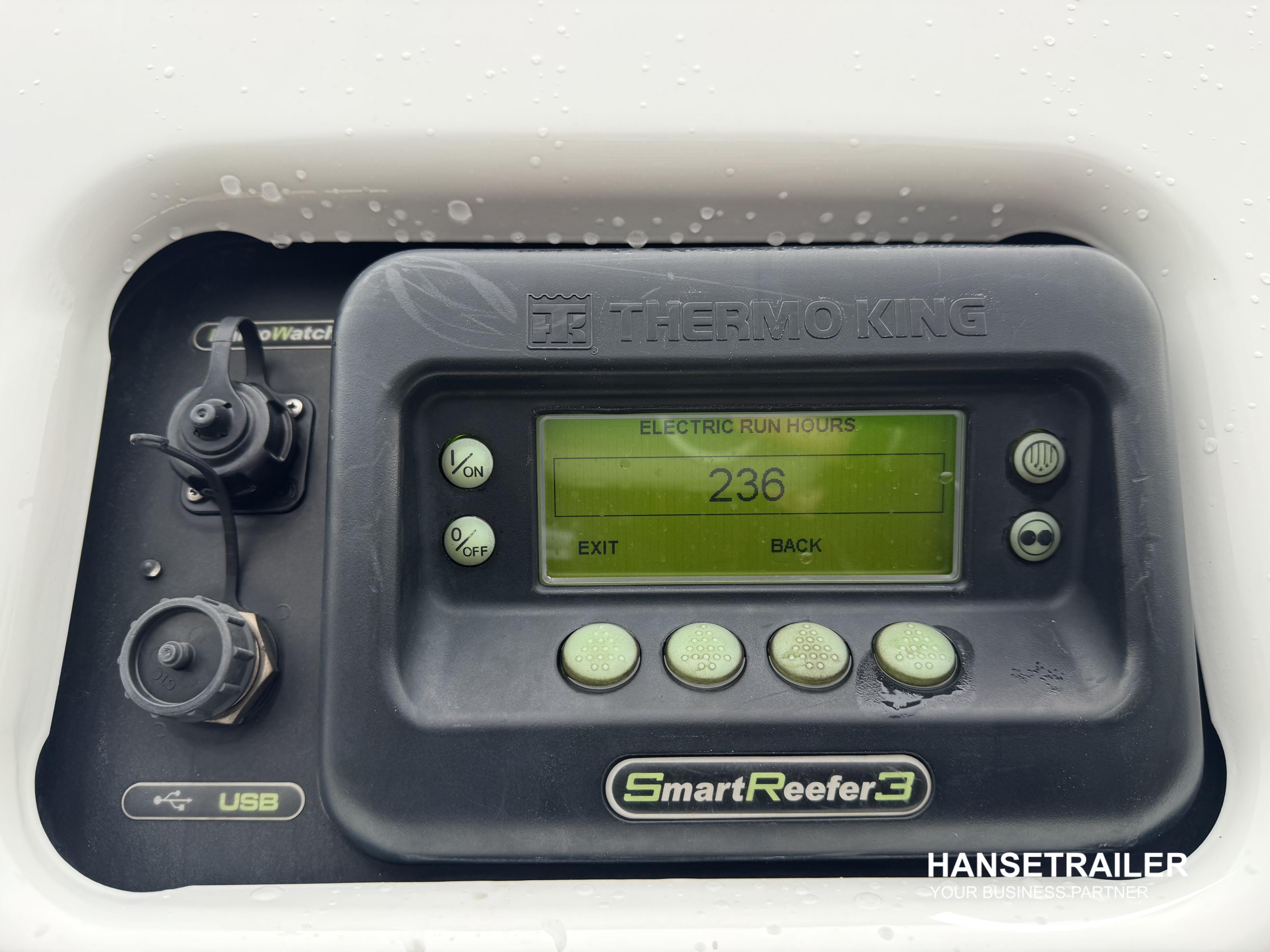 2017 Semitrailer Reefer Schmitz SKO 24 FP60 7cm Thermoking