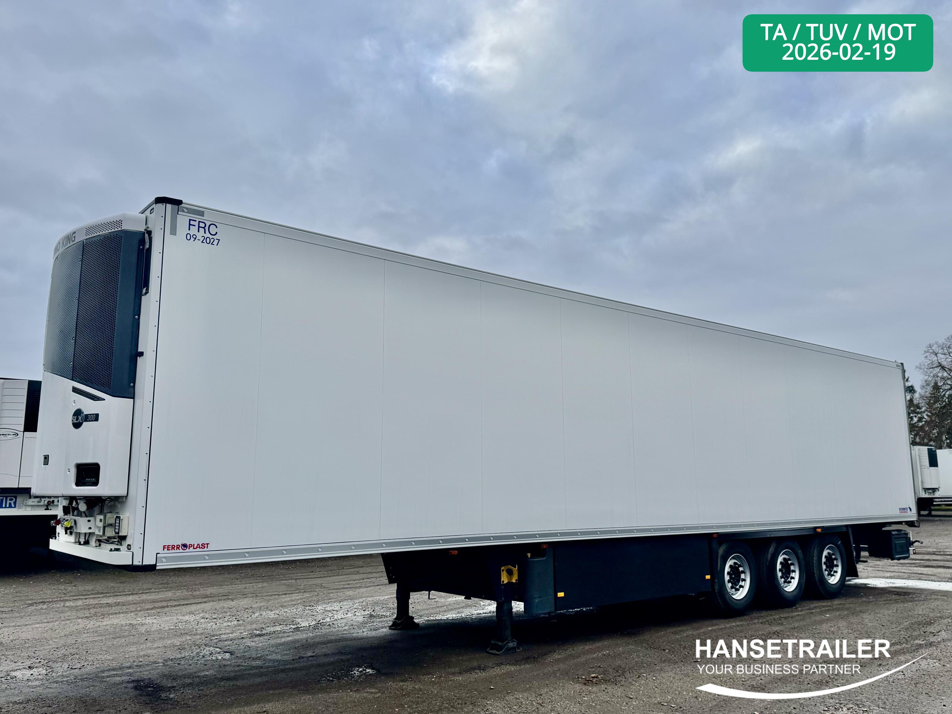 2017 Semitrailer Reefer Schmitz SKO 24 FP60 7cm Thermoking
