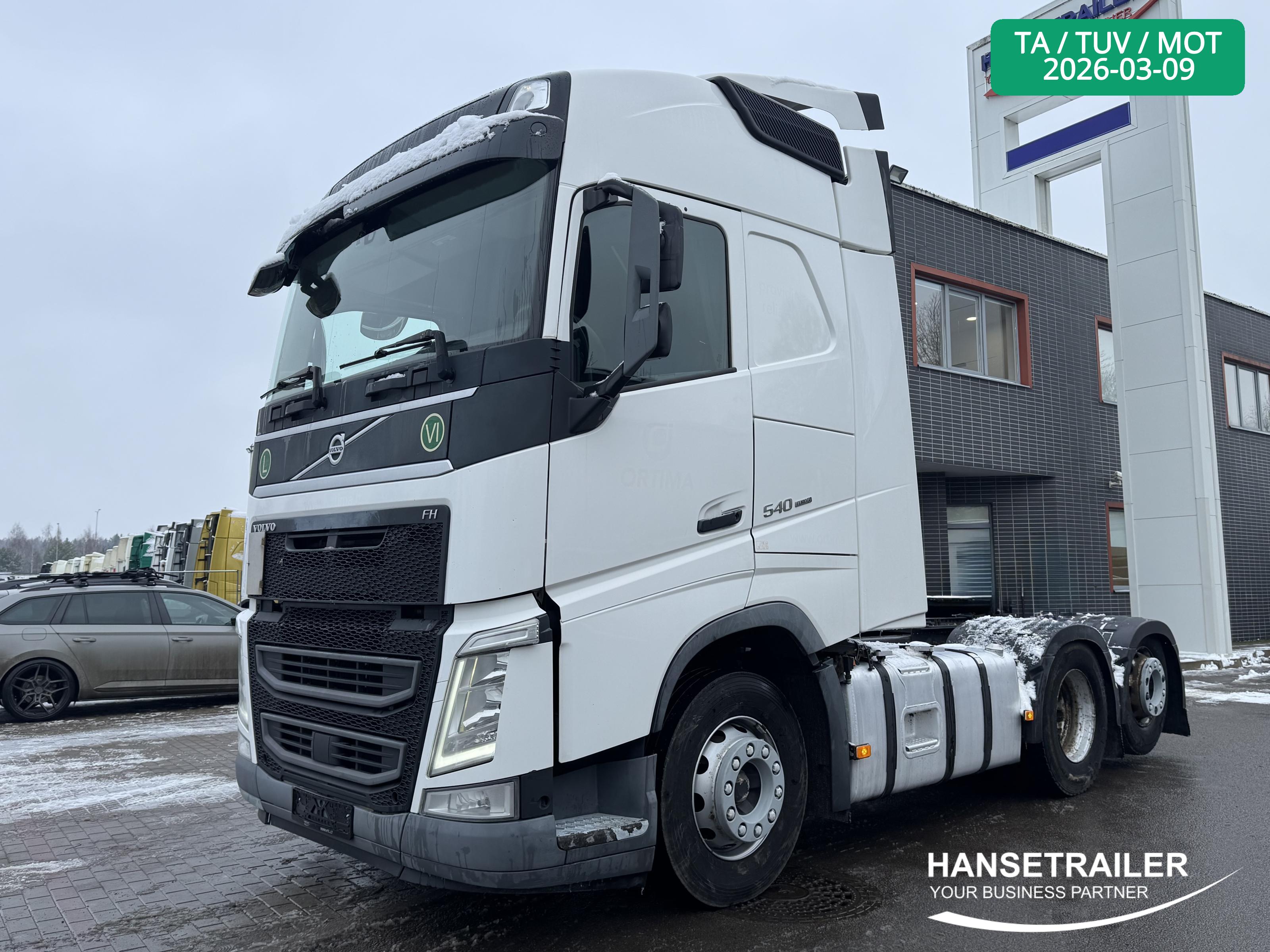 2017 Vilkikas 6x2 Volvo FH 540