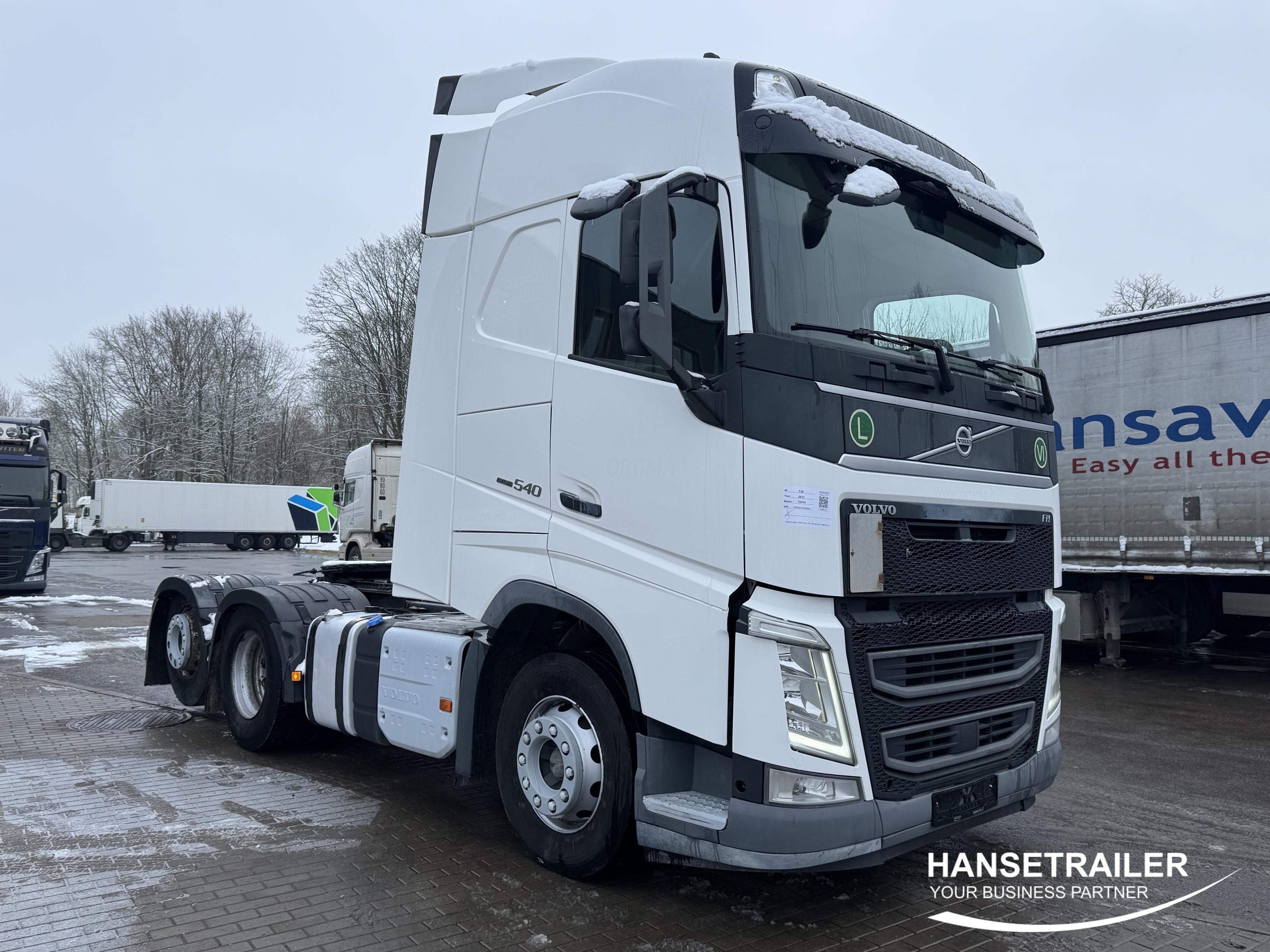 2017 Vilkikas 6x2 Volvo FH 540