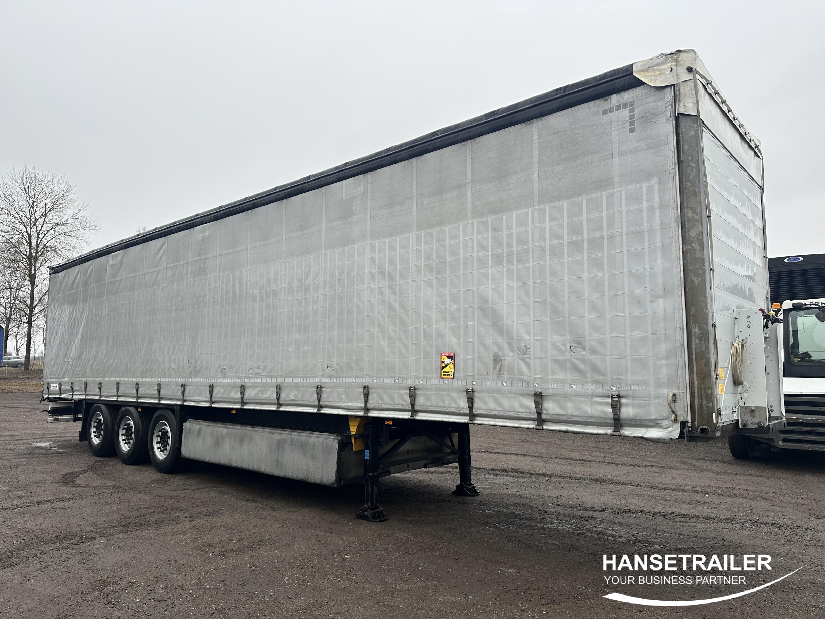 2017 Puspiekabe Gardīne Schmitz SCS 24 Multilock XL LIFT AXLE TA