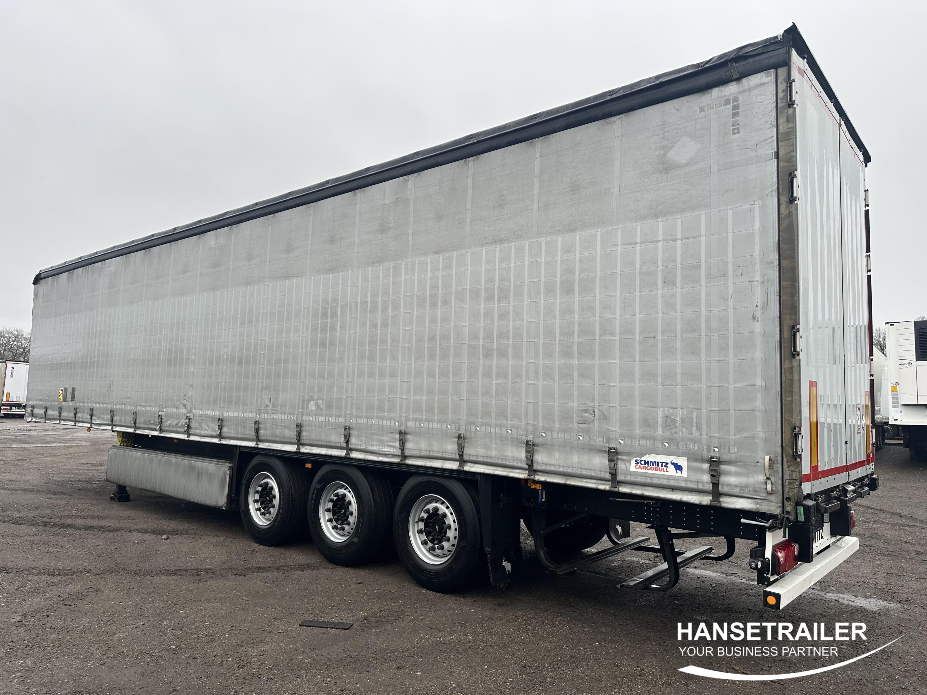 2017 Puspiekabe Gardīne Schmitz SCS 24 Multilock XL LIFT AXLE TA