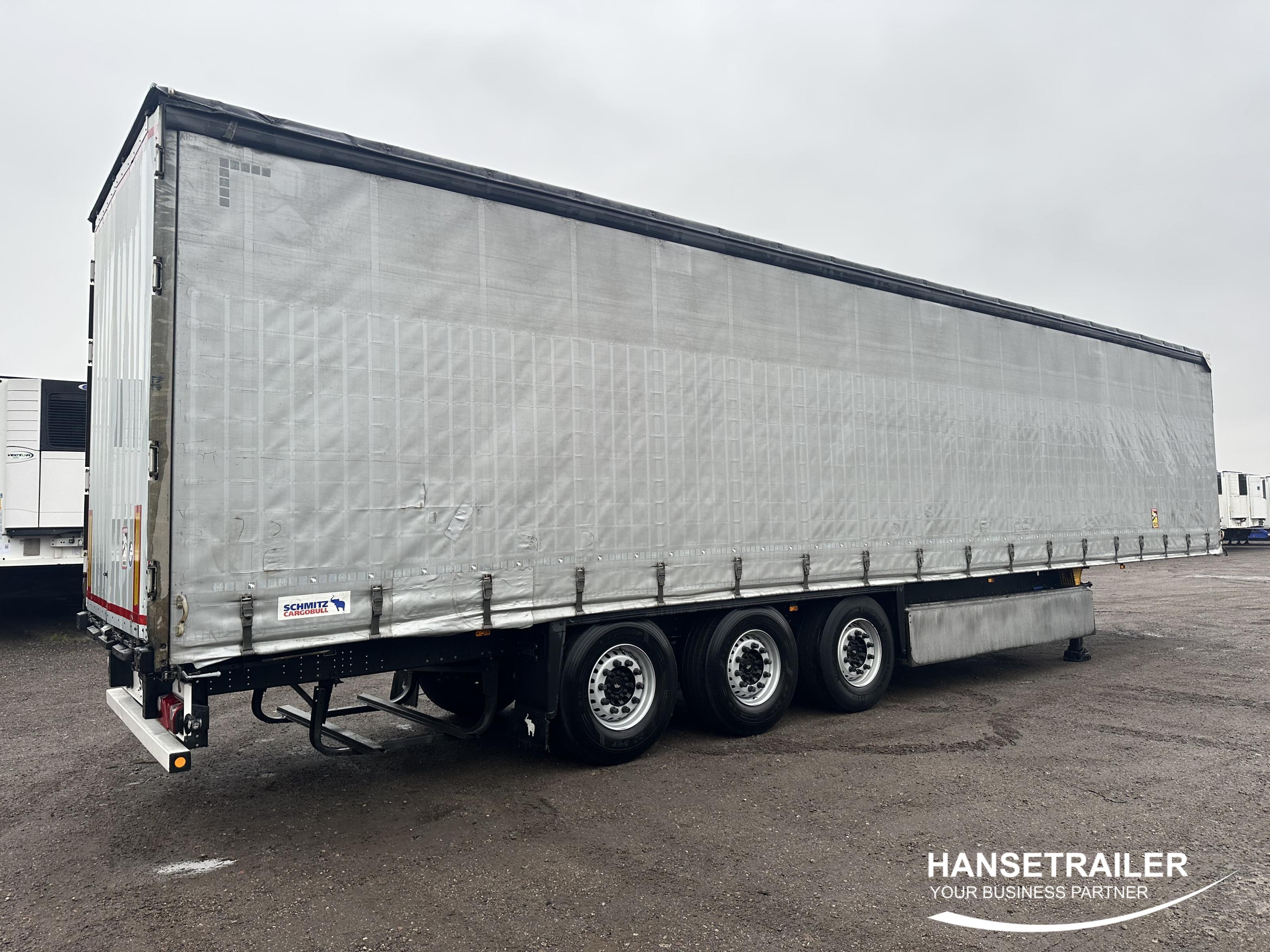 2017 Puspiekabe Gardīne Schmitz SCS 24 Multilock XL LIFT AXLE TA