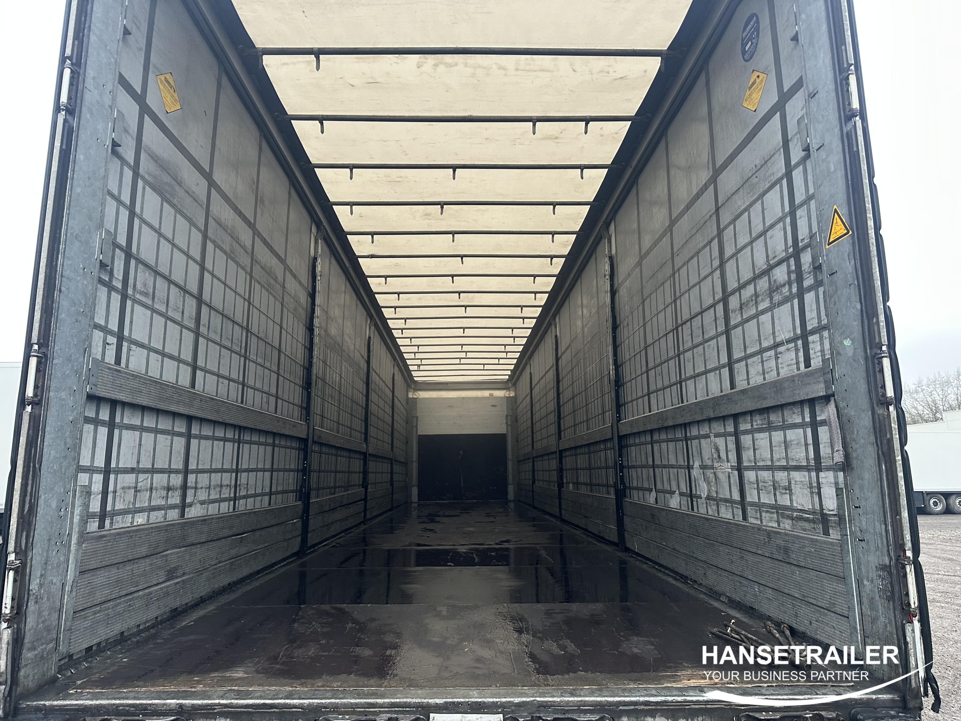 2017 Puspiekabe Gardīne Schmitz SCS 24 Multilock XL LIFT AXLE TA