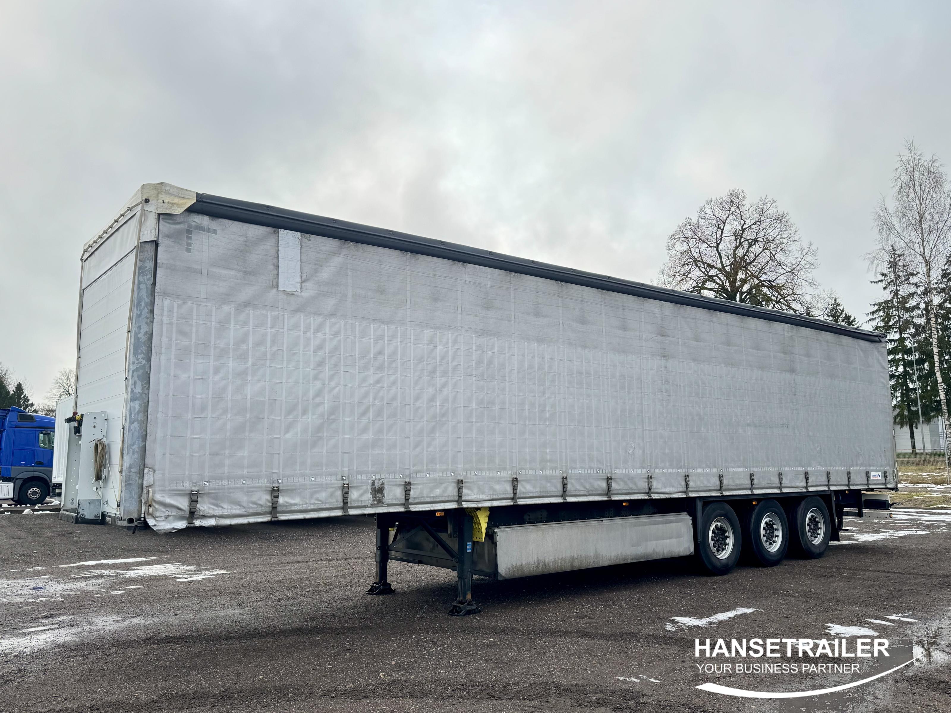 2017 Puoliperävaunu Pressukapelli Schmitz SCS 24 Lift Axle Multilock XL