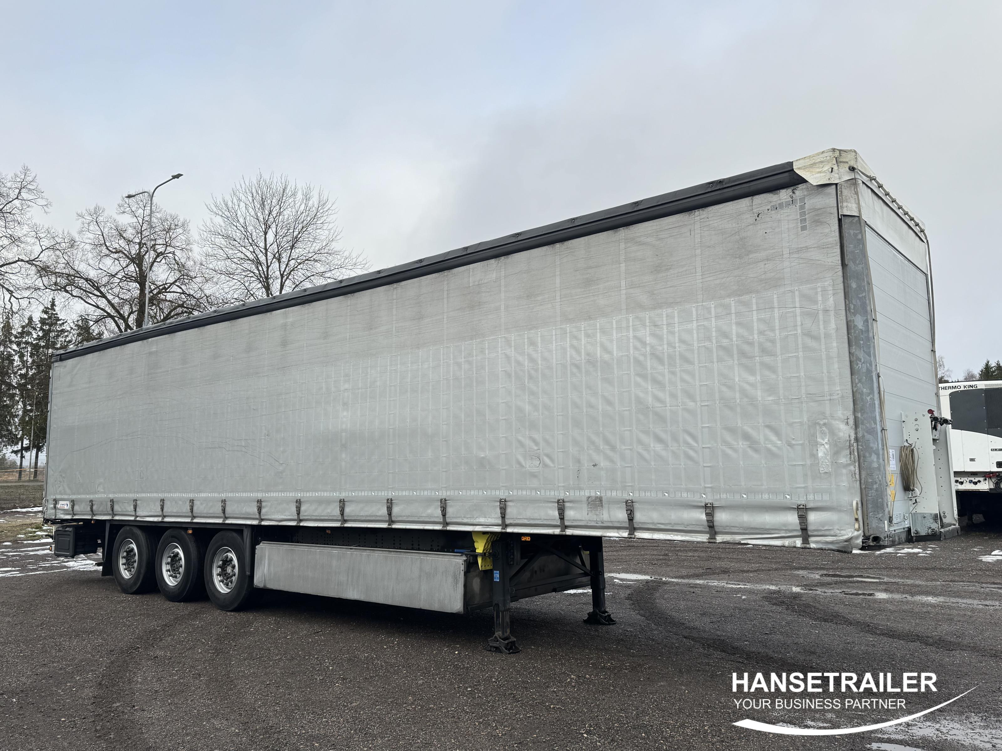 2017 Puoliperävaunu Pressukapelli Schmitz SCS 24 Lift Axle Multilock XL