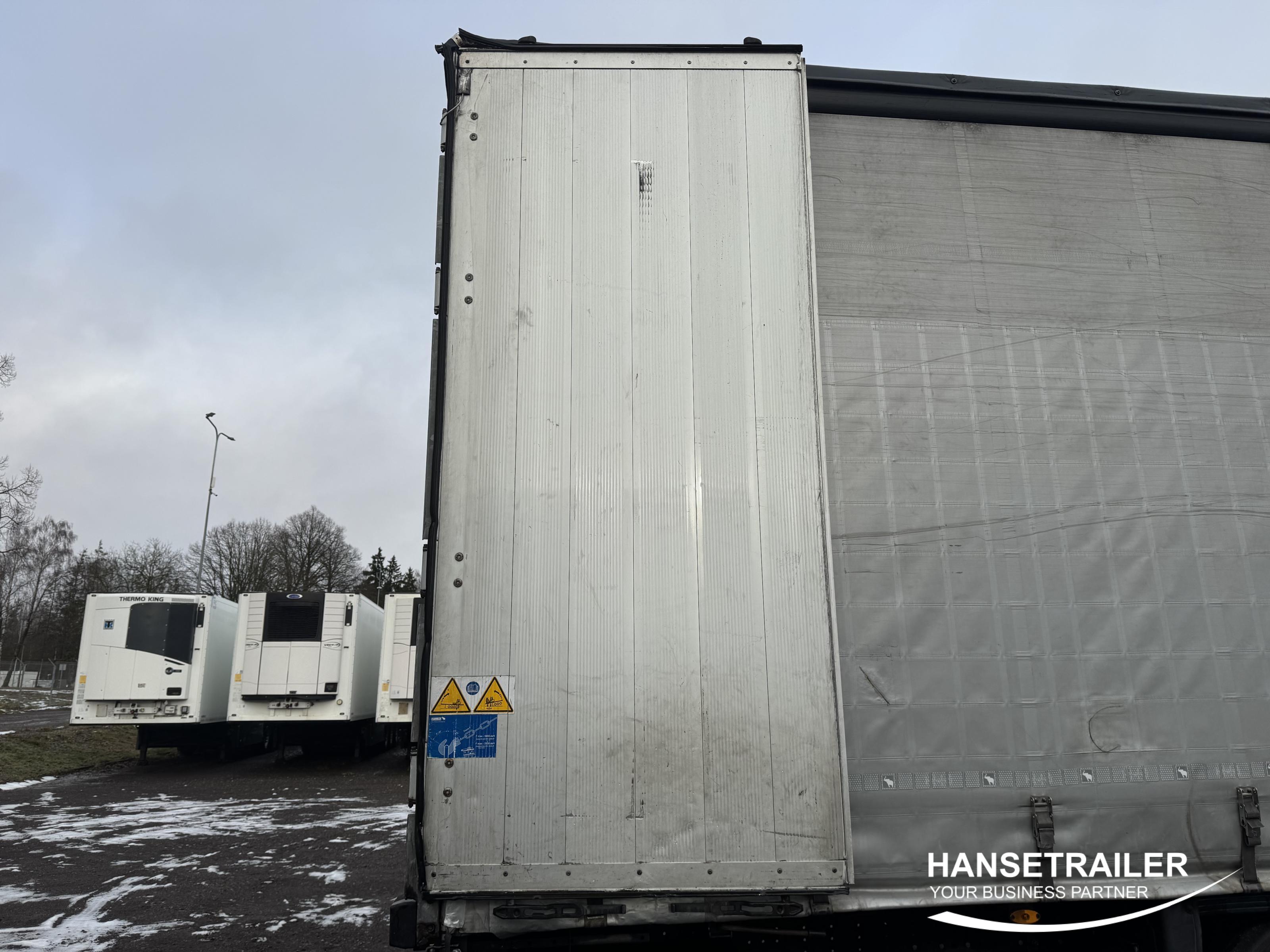 2017 Puoliperävaunu Pressukapelli Schmitz SCS 24 Lift Axle Multilock XL