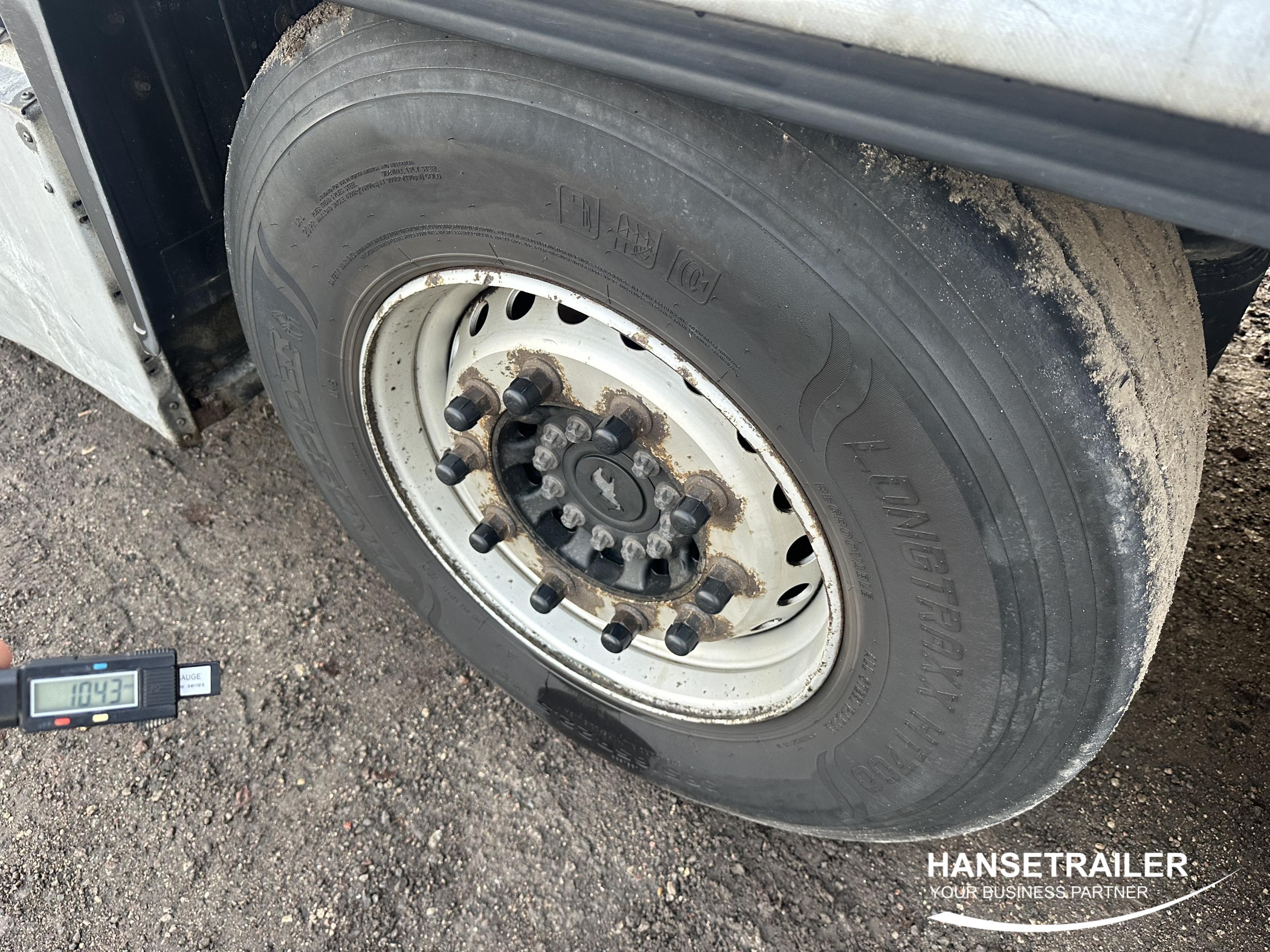 2018 Puspiekabe Gardīne Schmitz SCS 24 Multilock XL LIFT AXLE TA