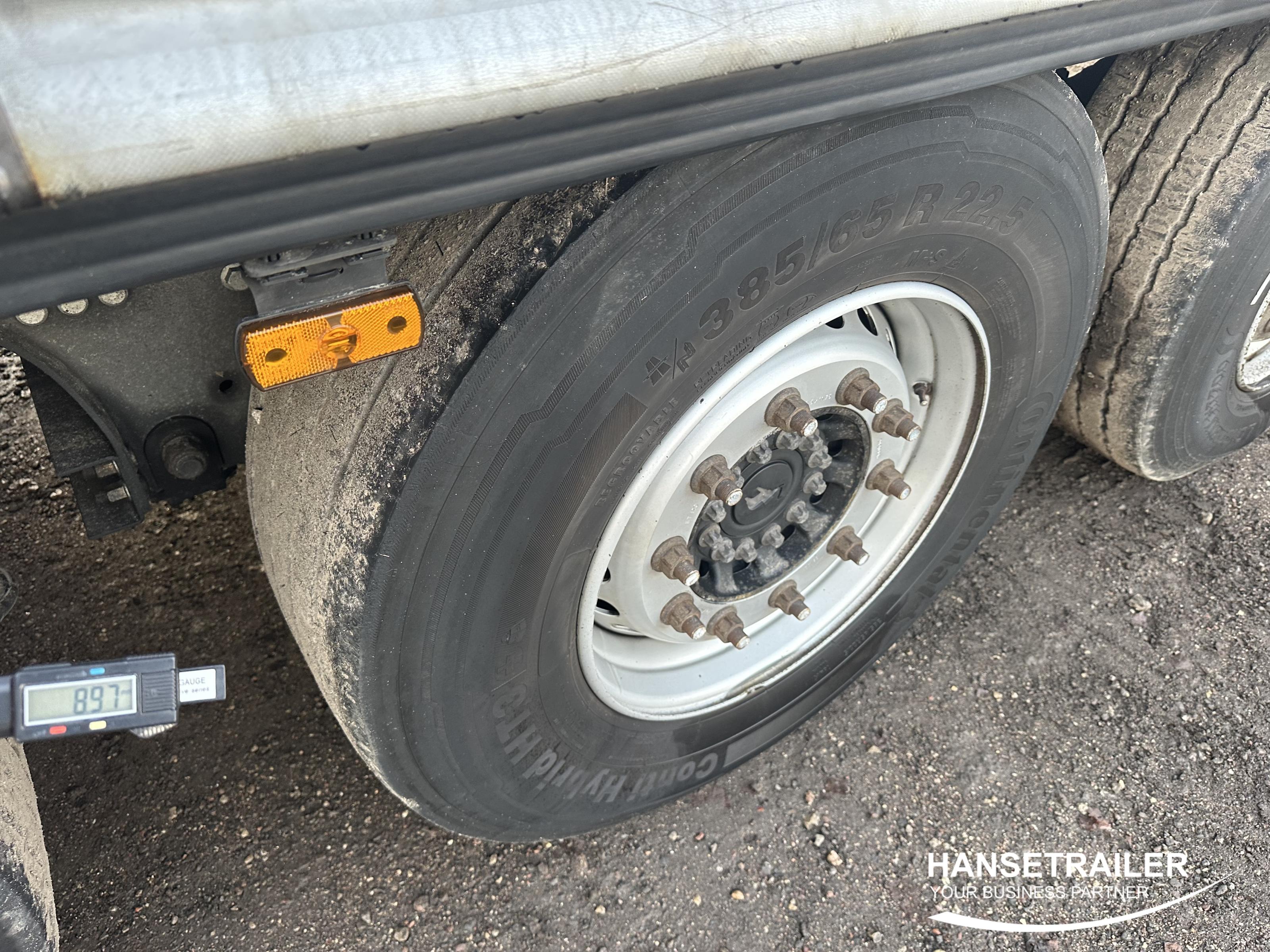 2018 Puspiekabe Gardīne Schmitz SCS 24 Multilock XL LIFT AXLE TA