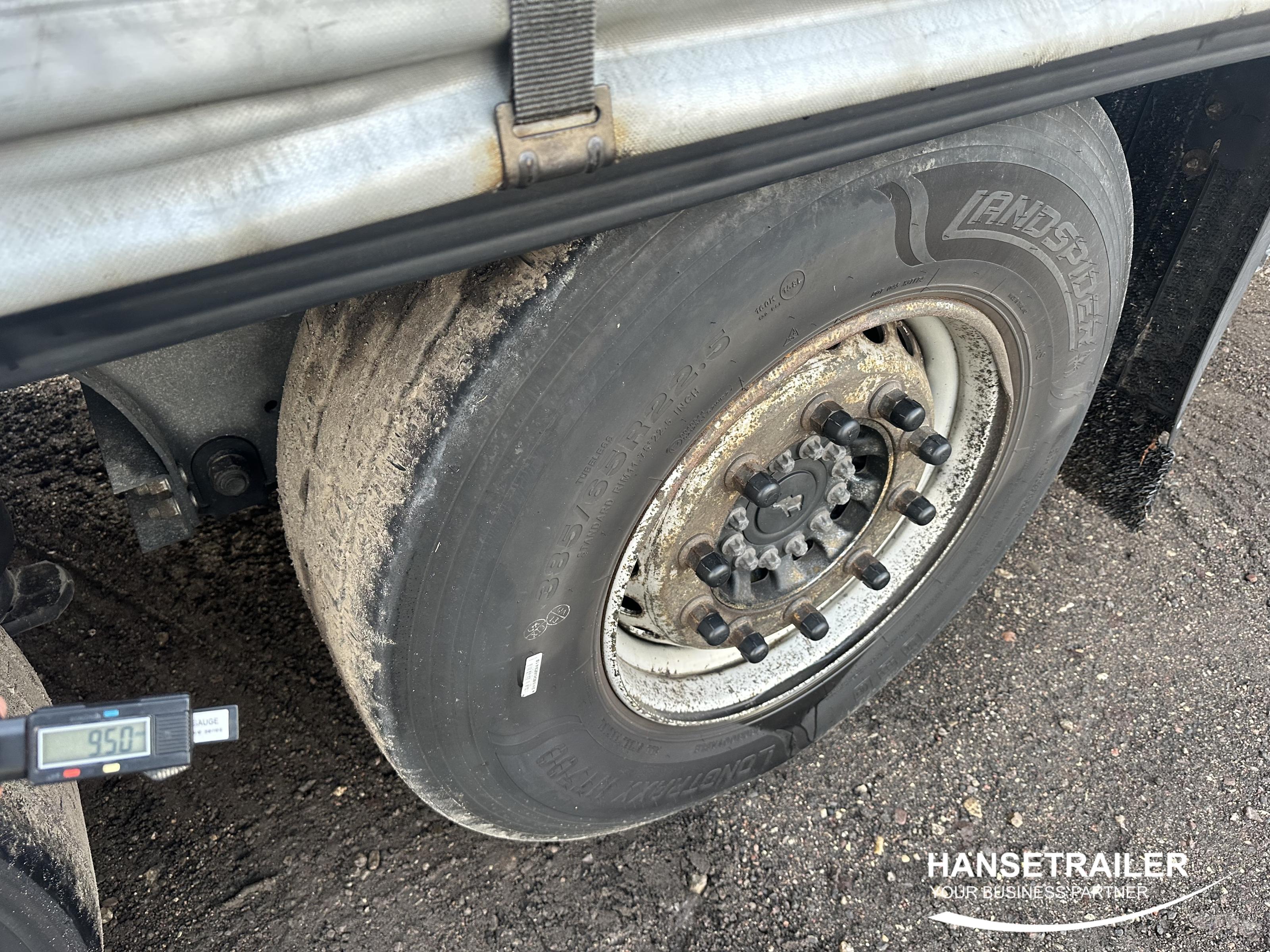 2018 Puspiekabe Gardīne Schmitz SCS 24 Multilock XL LIFT AXLE TA