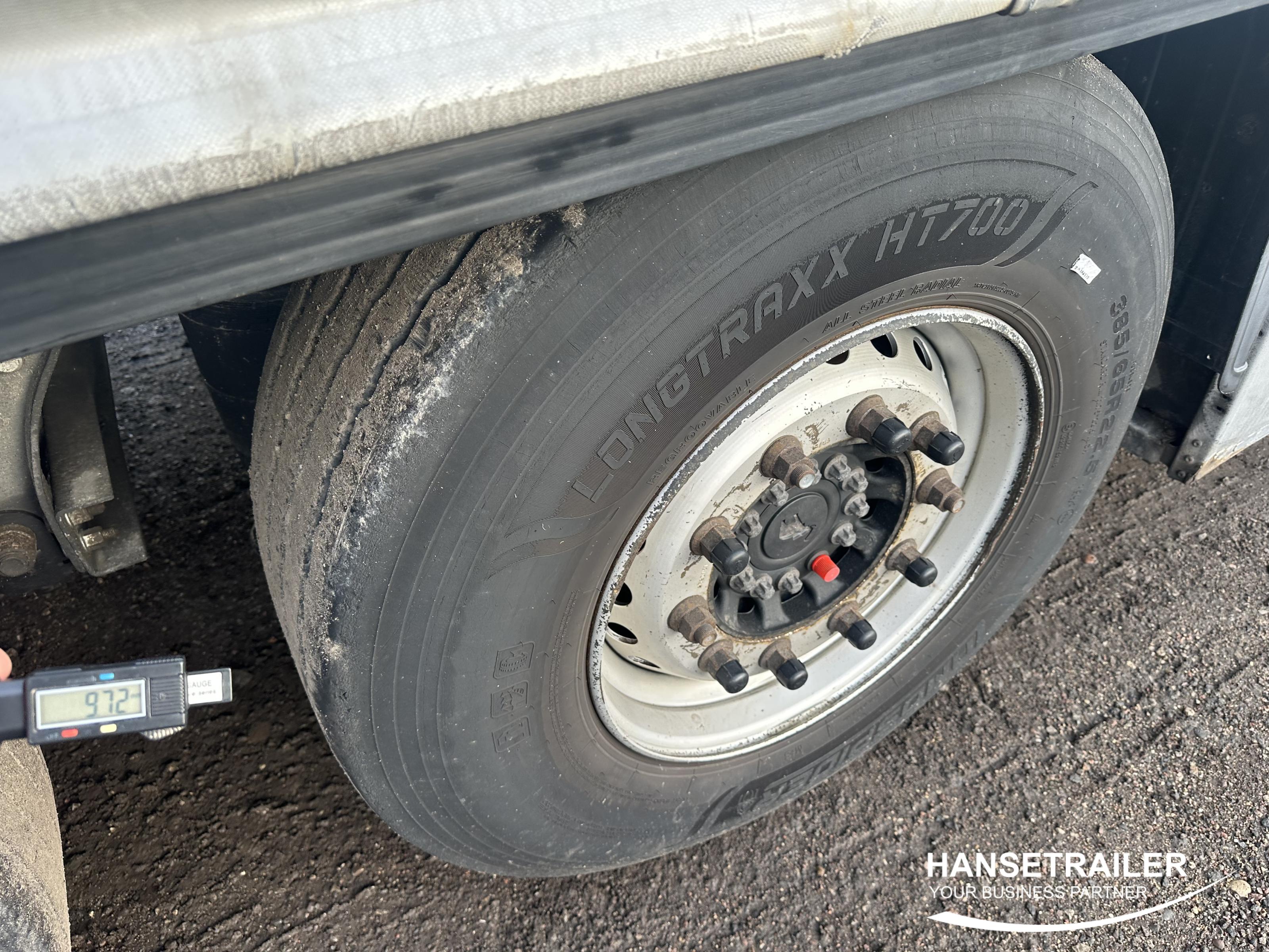 2018 Puspiekabe Gardīne Schmitz SCS 24 Multilock XL LIFT AXLE TA